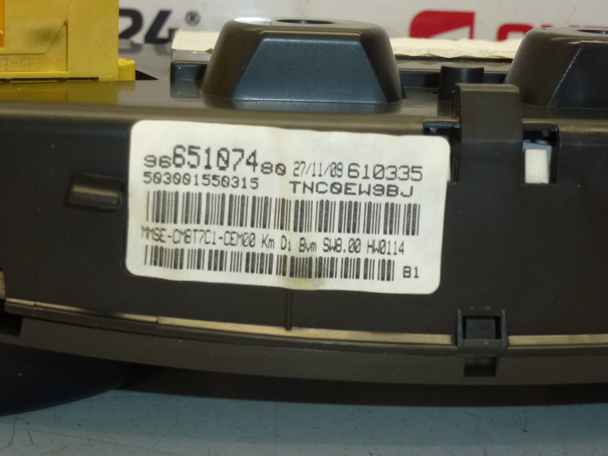 Tachometr najeto 176 tisíc km Peugeot 308 9665107480 6103HS - Obrázek 2