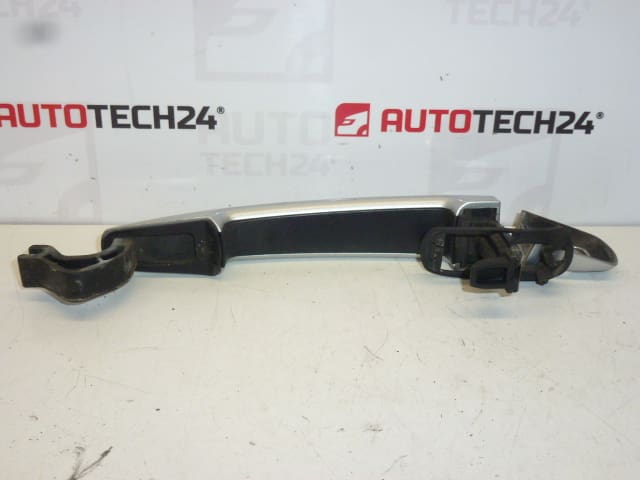 Klika dveří řidiče stříbrná EZRC Citroën C5 X7 9101HR - Obrázek 2