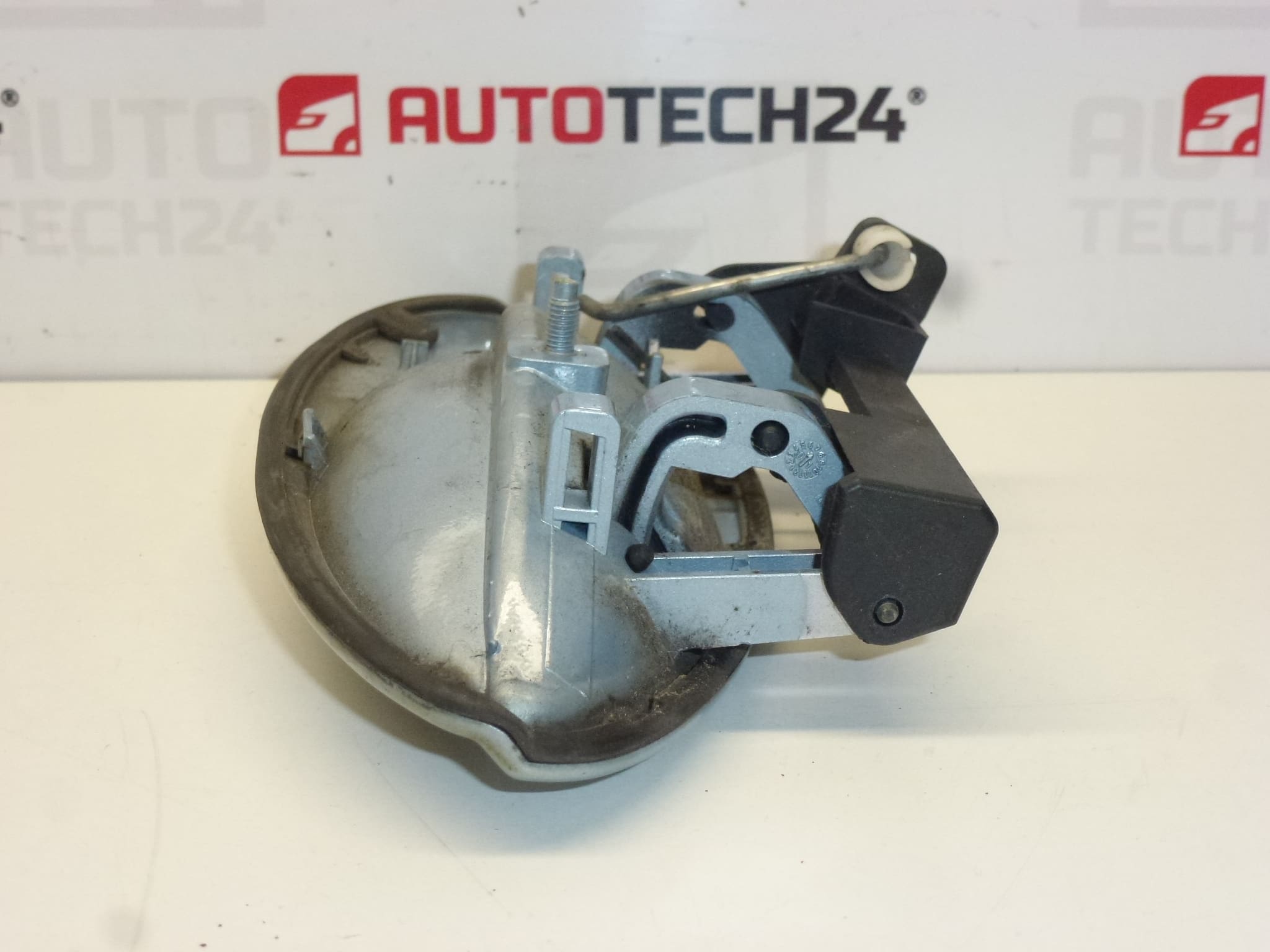 Klika levých zadních dveří Citroën C5 I a II 9631831077 9101S7 modrá - Obrázek 2