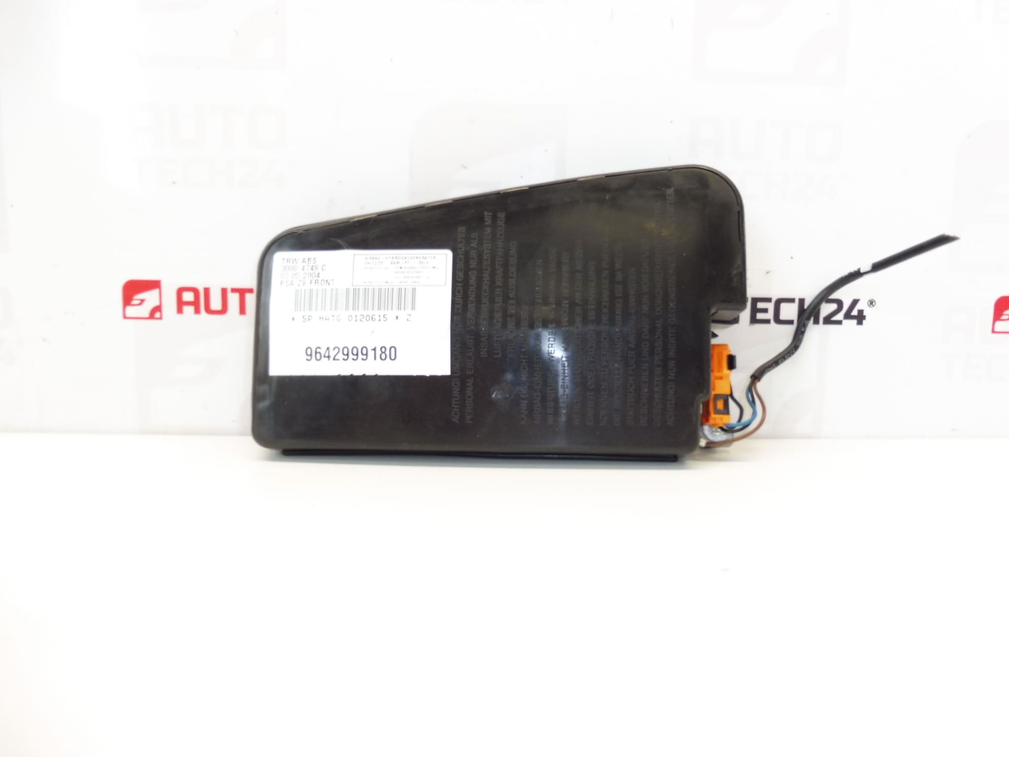 Pravý přední sedačkový airbag Peugeot 607 9642999180 30004751 8216L4