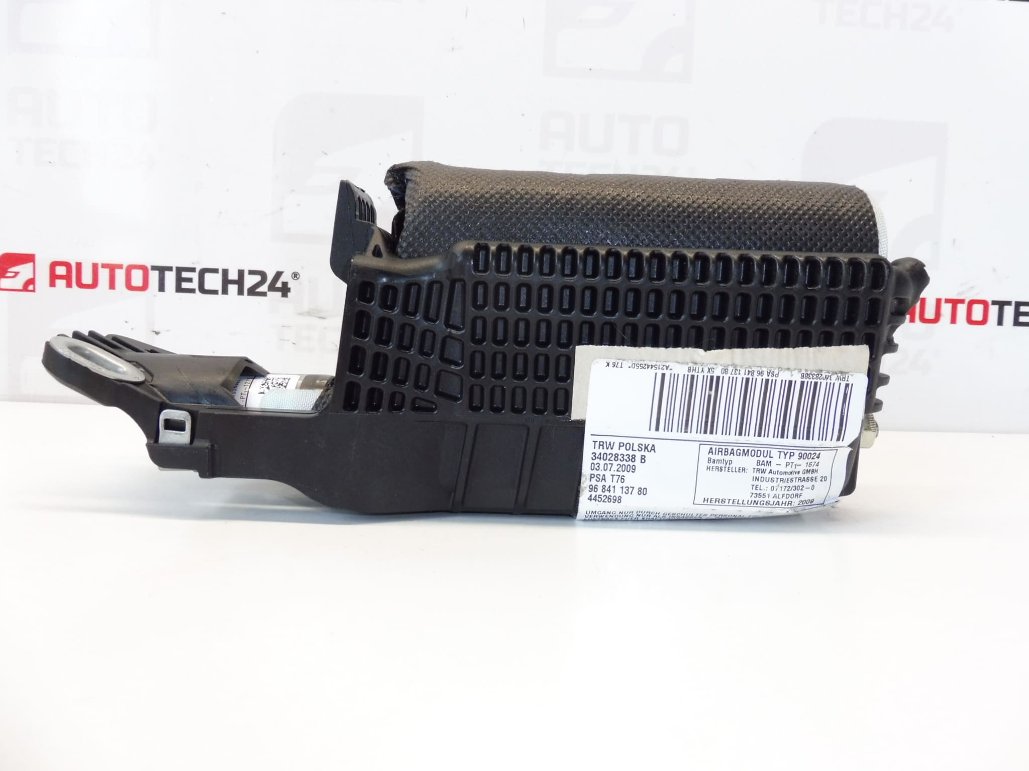 Airbag sedadla řidiče Peugeot 308 CC 9684113780 8216WY - Obrázek 2