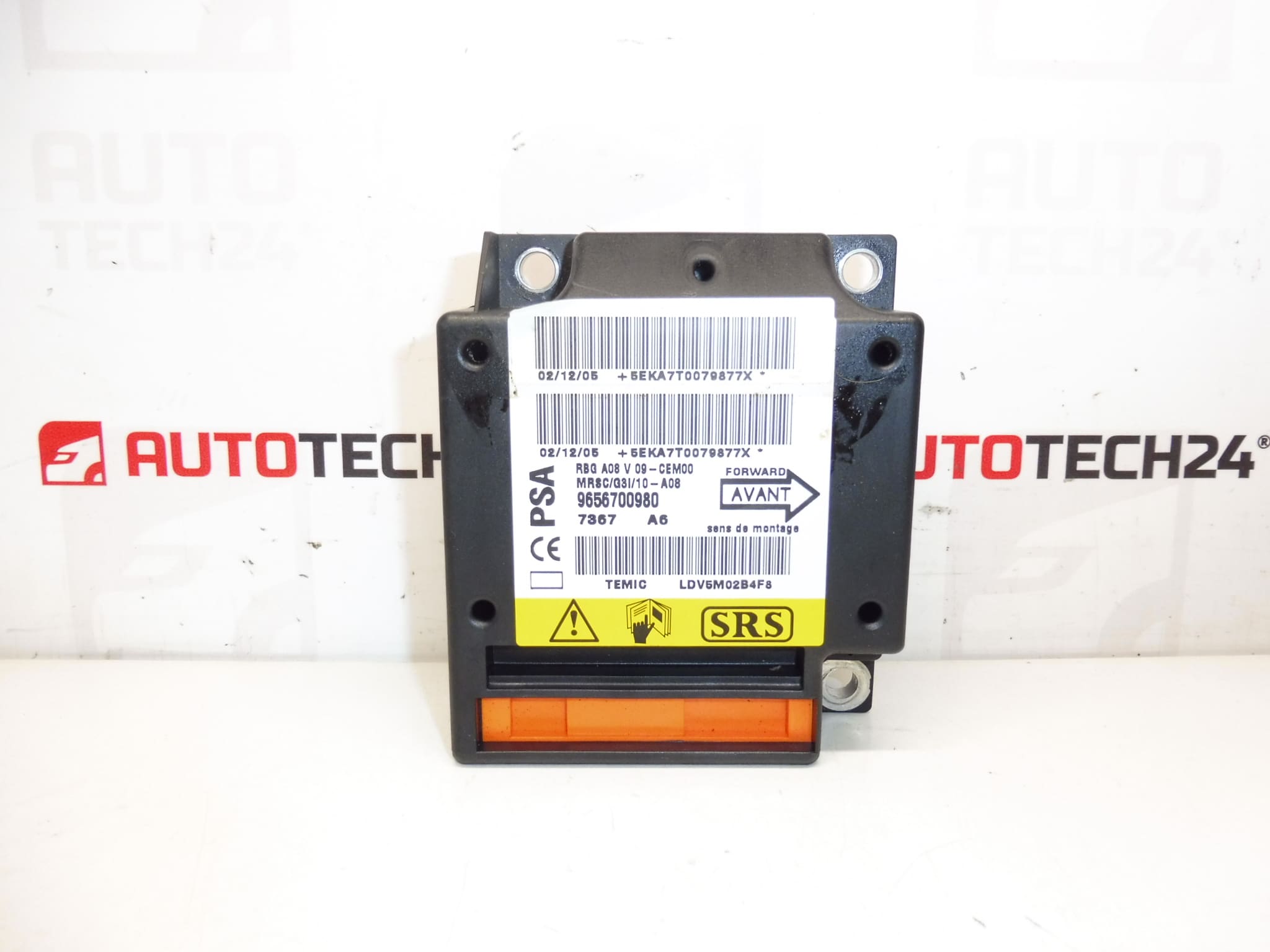 Jednotka airbagů Peugeot 1007 9656700980 654670
