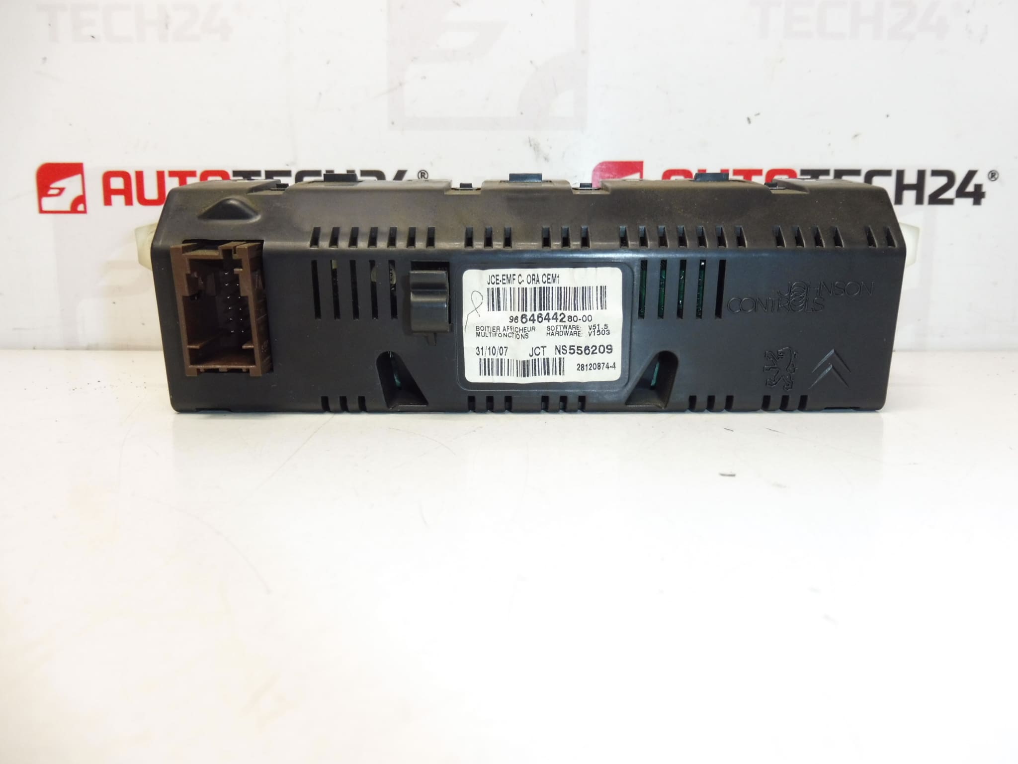 Displej rádia a počítače Peugeot 307 9664644280 - Obrázek 2