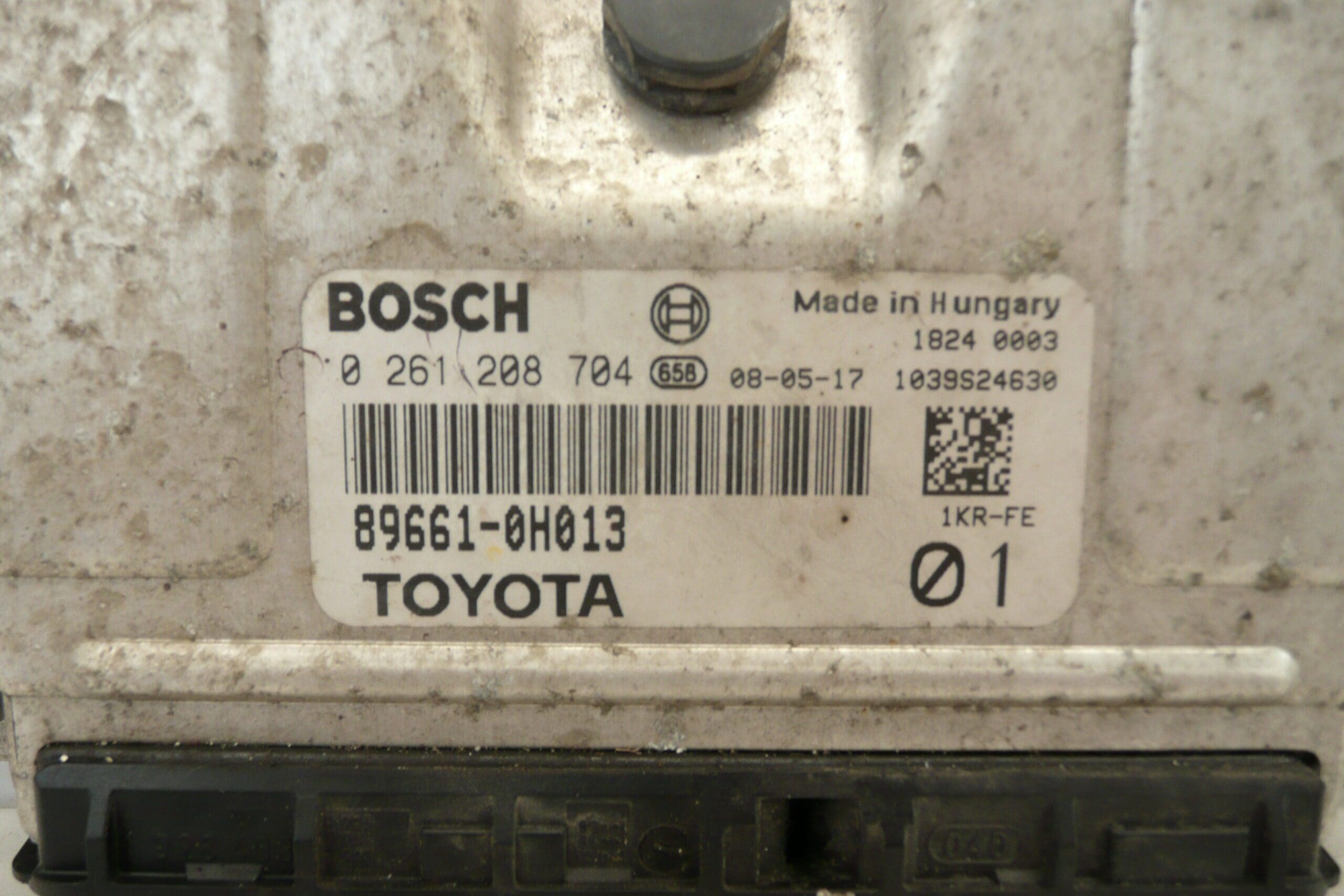Řídící jednotka motoru ECU Bosch 1.0i 1KR 89661-0H013 0261208704 194366 - Obrázek 2