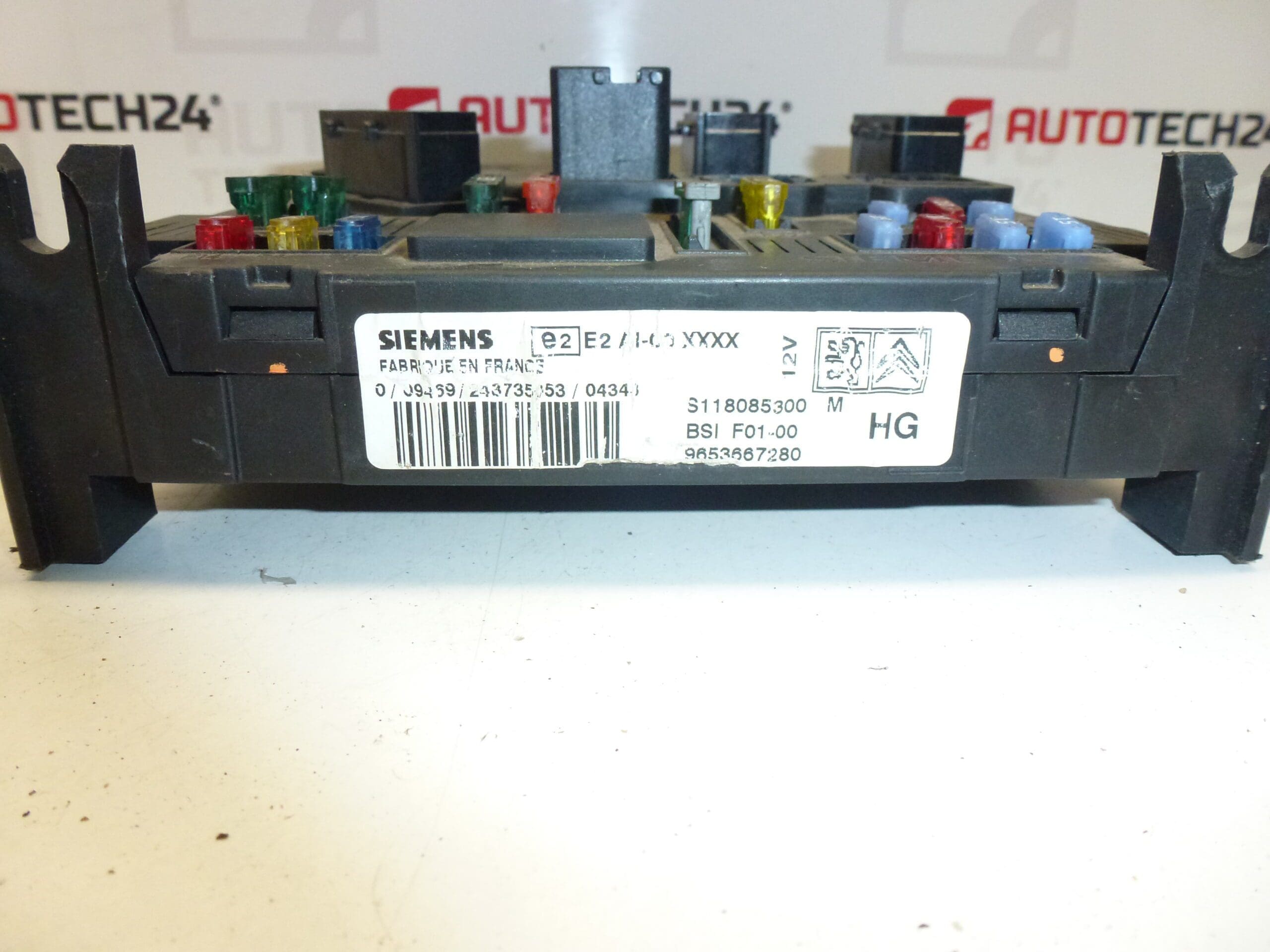 Siemens BSI F01-00 HG Citroën C3 C2 9653667280 - Obrázek 2