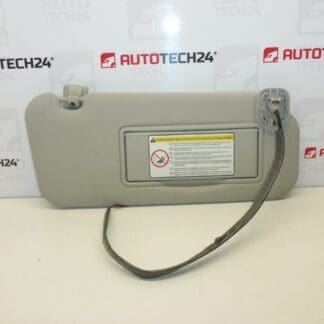 Pravá sluneční clona Citroën Peugeot 8143LX