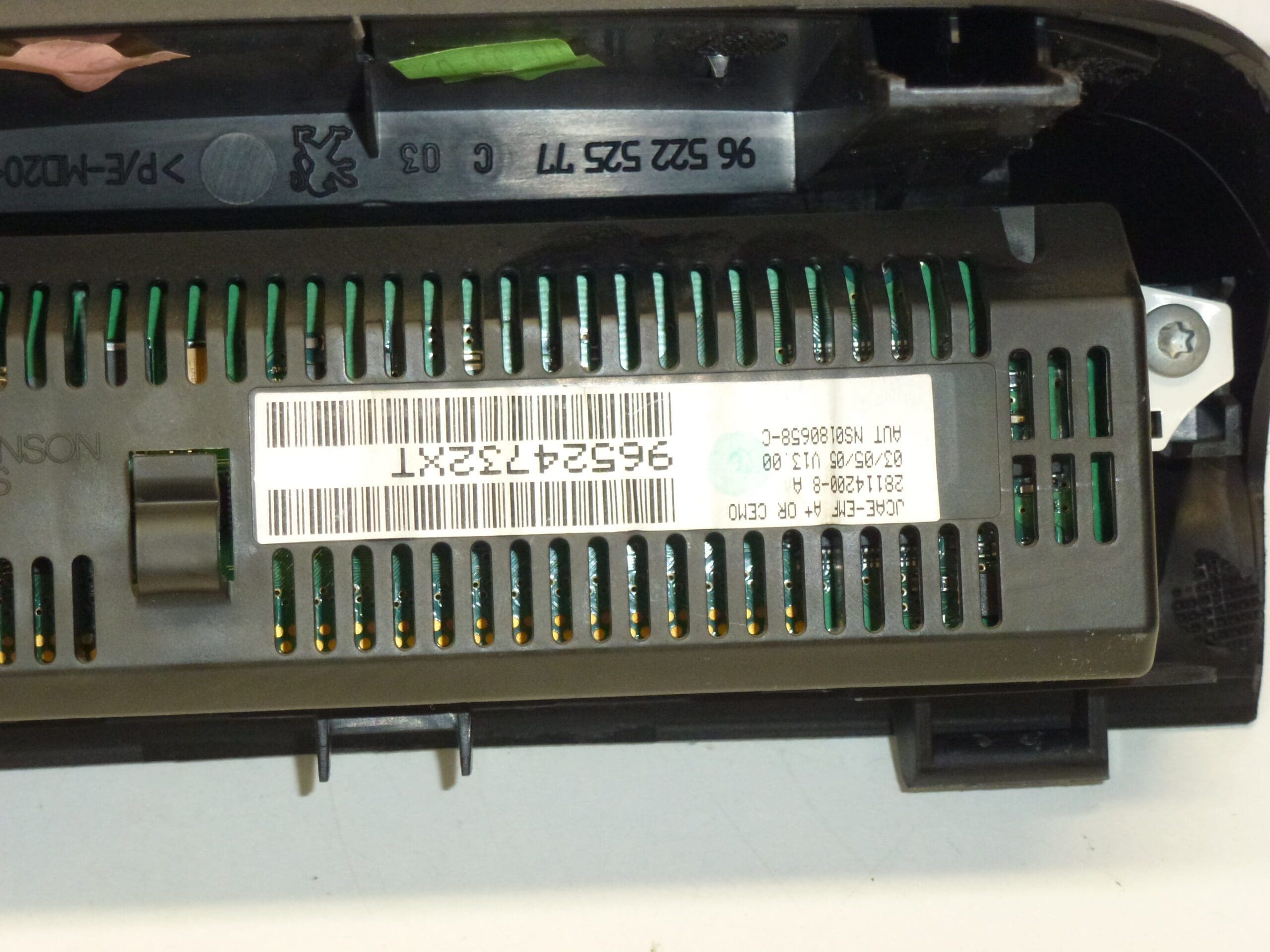 Displej rádia a palubního počítače Peugeot 307 PSA 96524732XT 6155EG - Obrázek 2