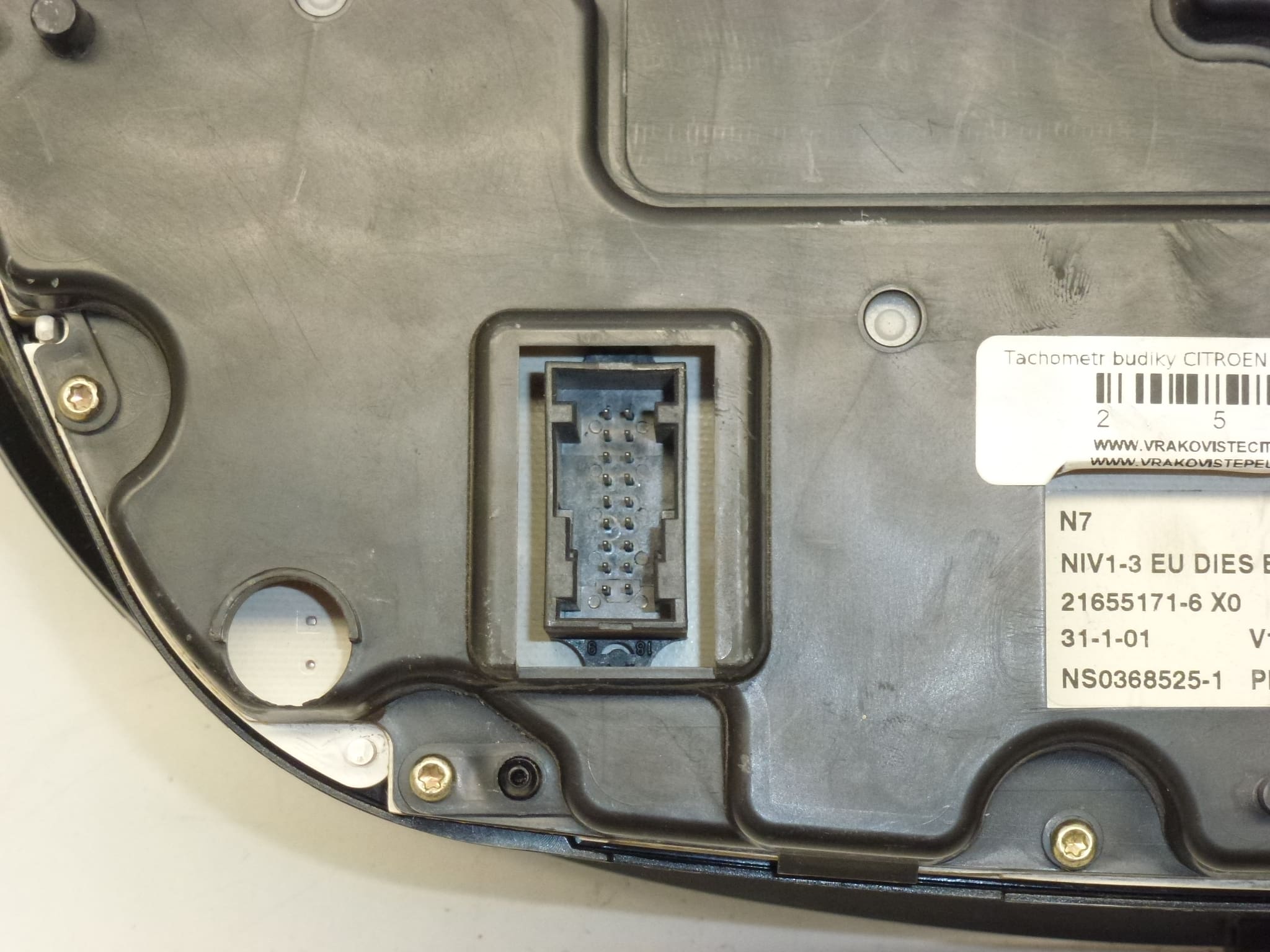 Tachometr budíky Citroën Xsara Sagem 9643206580 - Obrázek 2