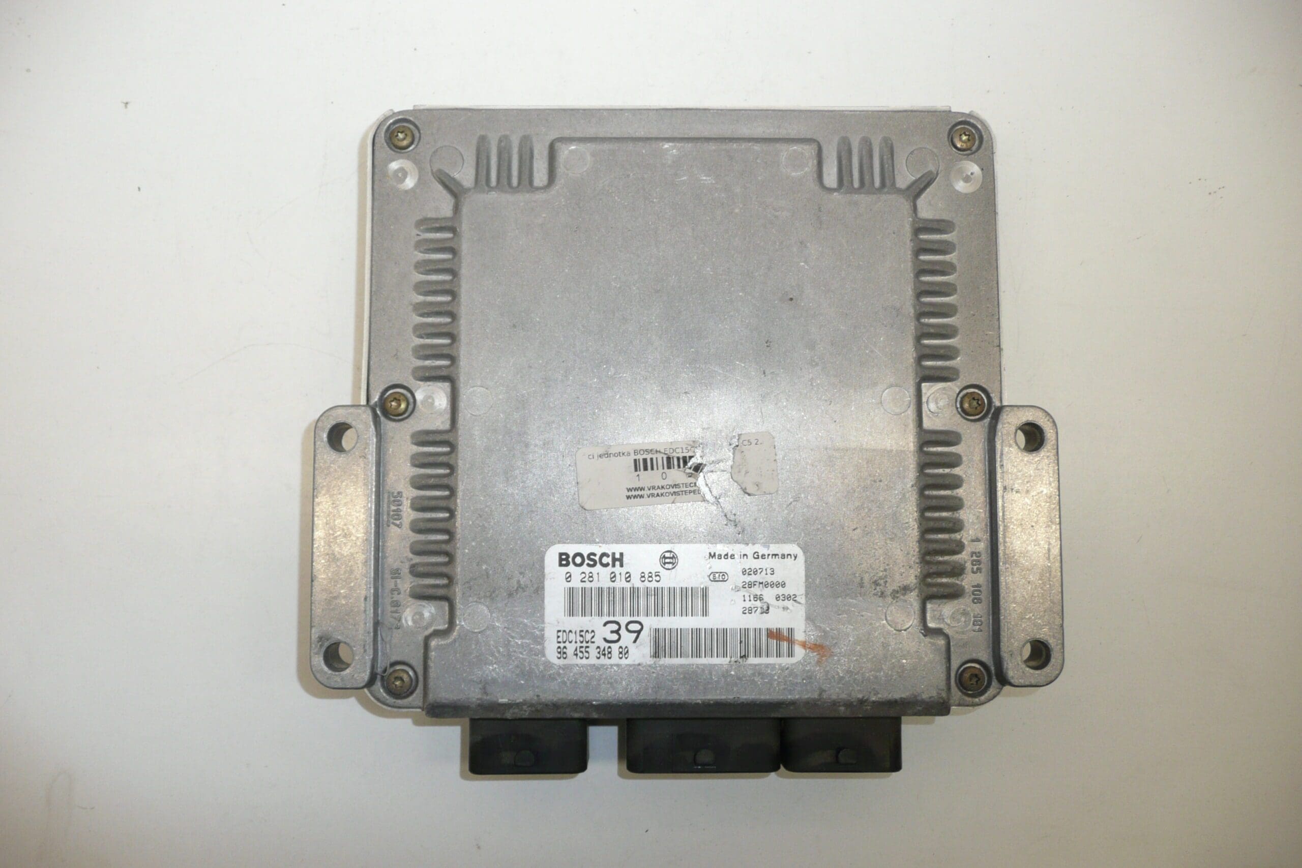 Řídící jednotka Bosch EDC15C2 Citroën C5 2.2 HDI 9645534880 - Obrázek 2
