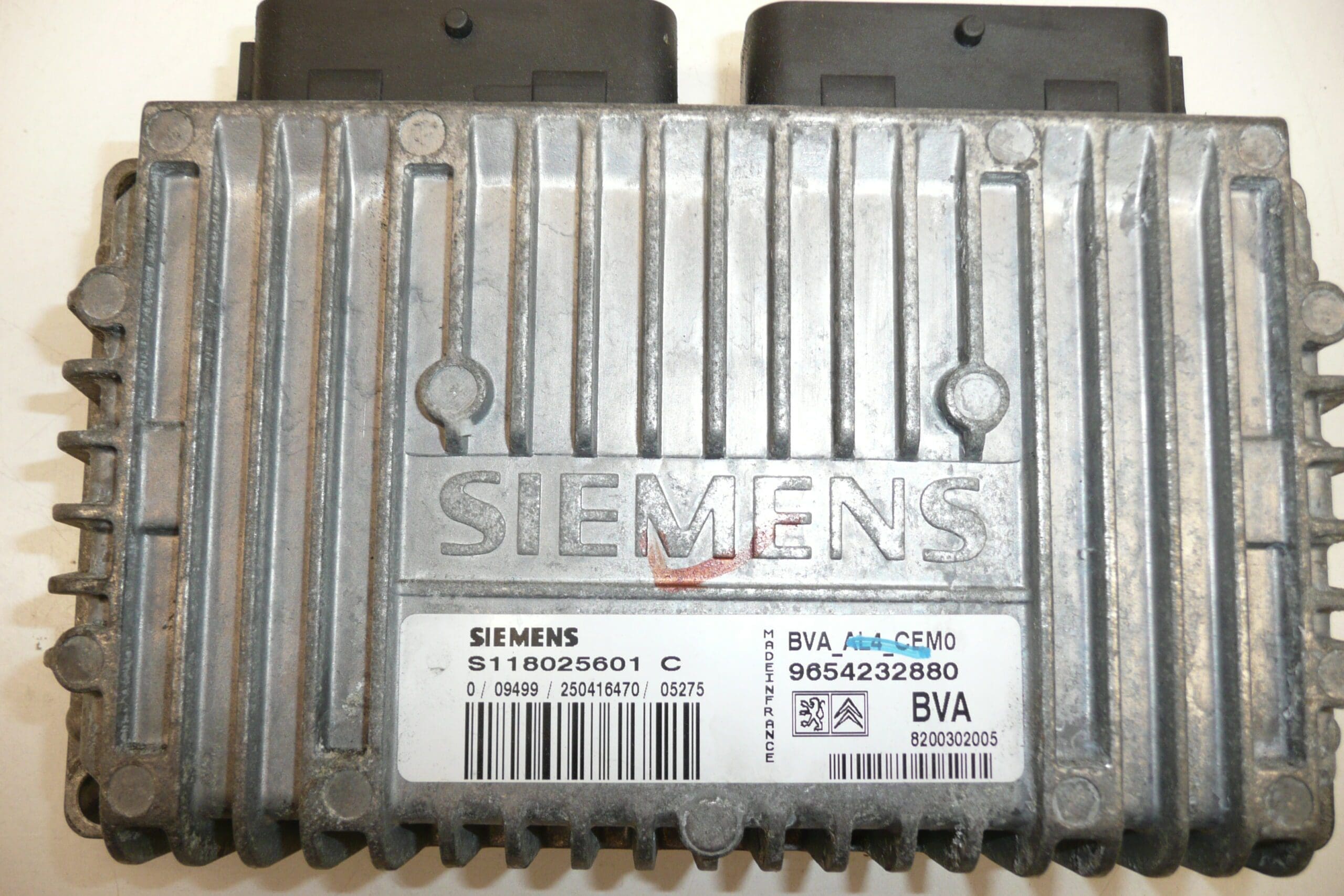Řídící jednotka automatické převodovky ECU Siemens Citroën Peugeot 9654232880 S118025601 25290C - Obrázek 2