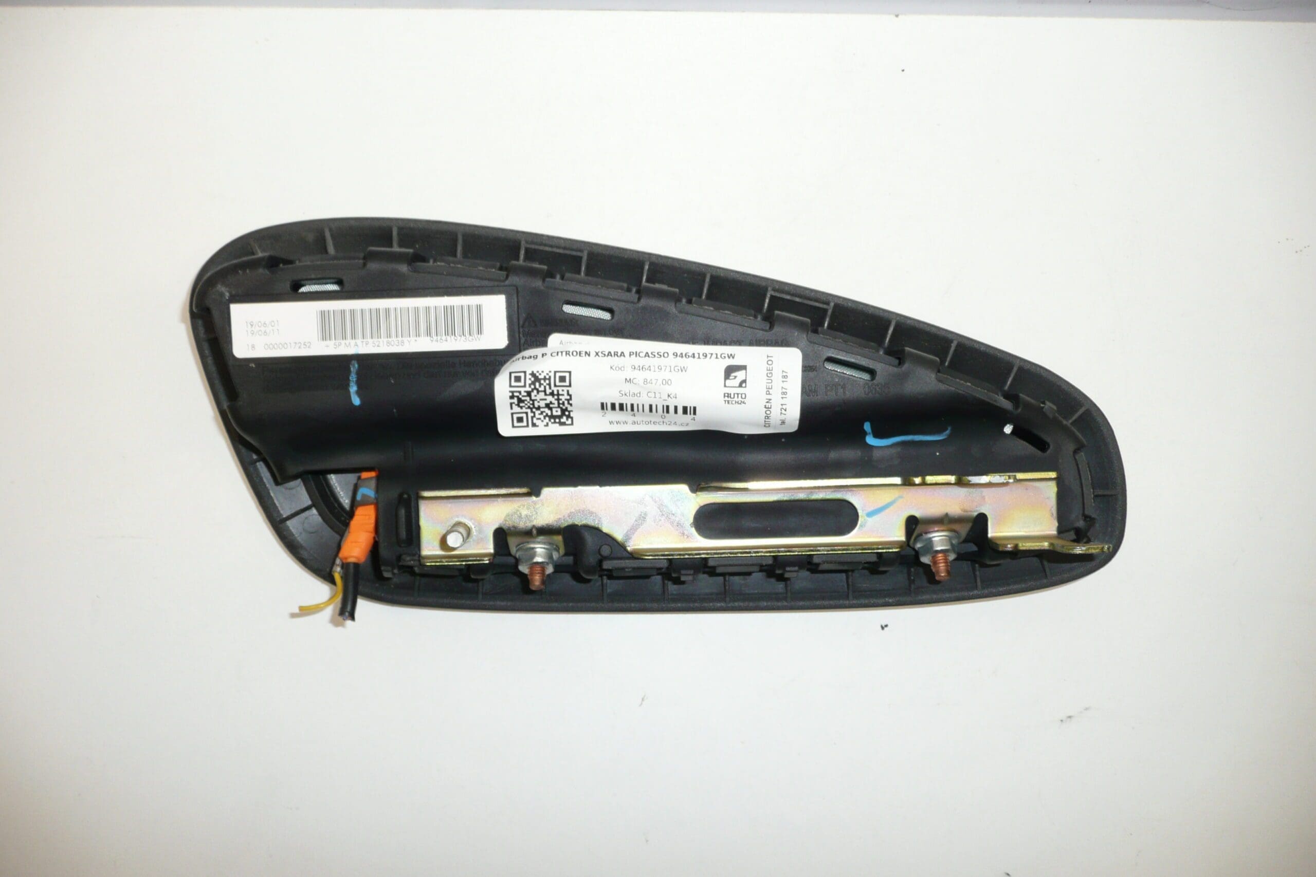 Airbag pravý Citroën Xsara Picasso 94641971GW 8216F6 - Obrázek 2