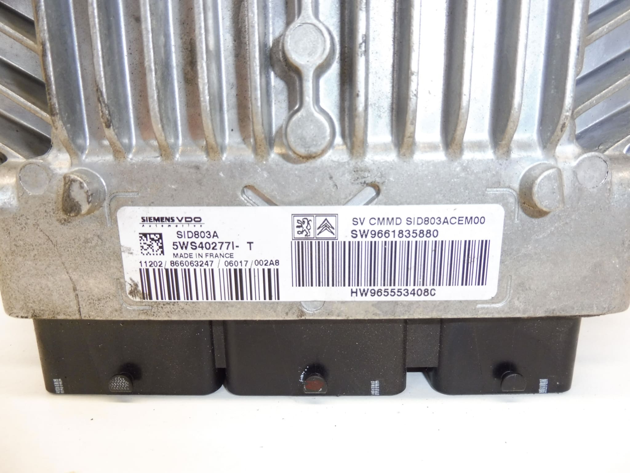 Řídící jednotka ECU Siemens 2.0 HDI 5WS40277I-T 9655534080 9661835880 19040ZA - Obrázek 2
