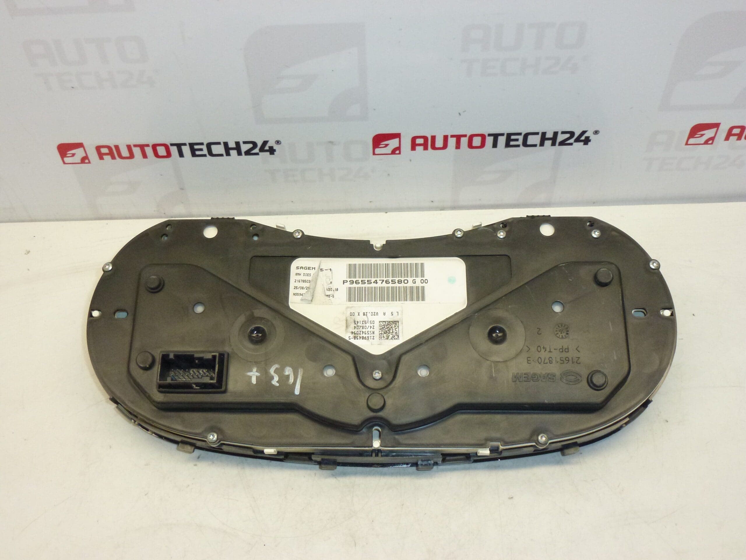 Tachometr Peugeot 307 163000 km 9655476580 - Obrázek 2