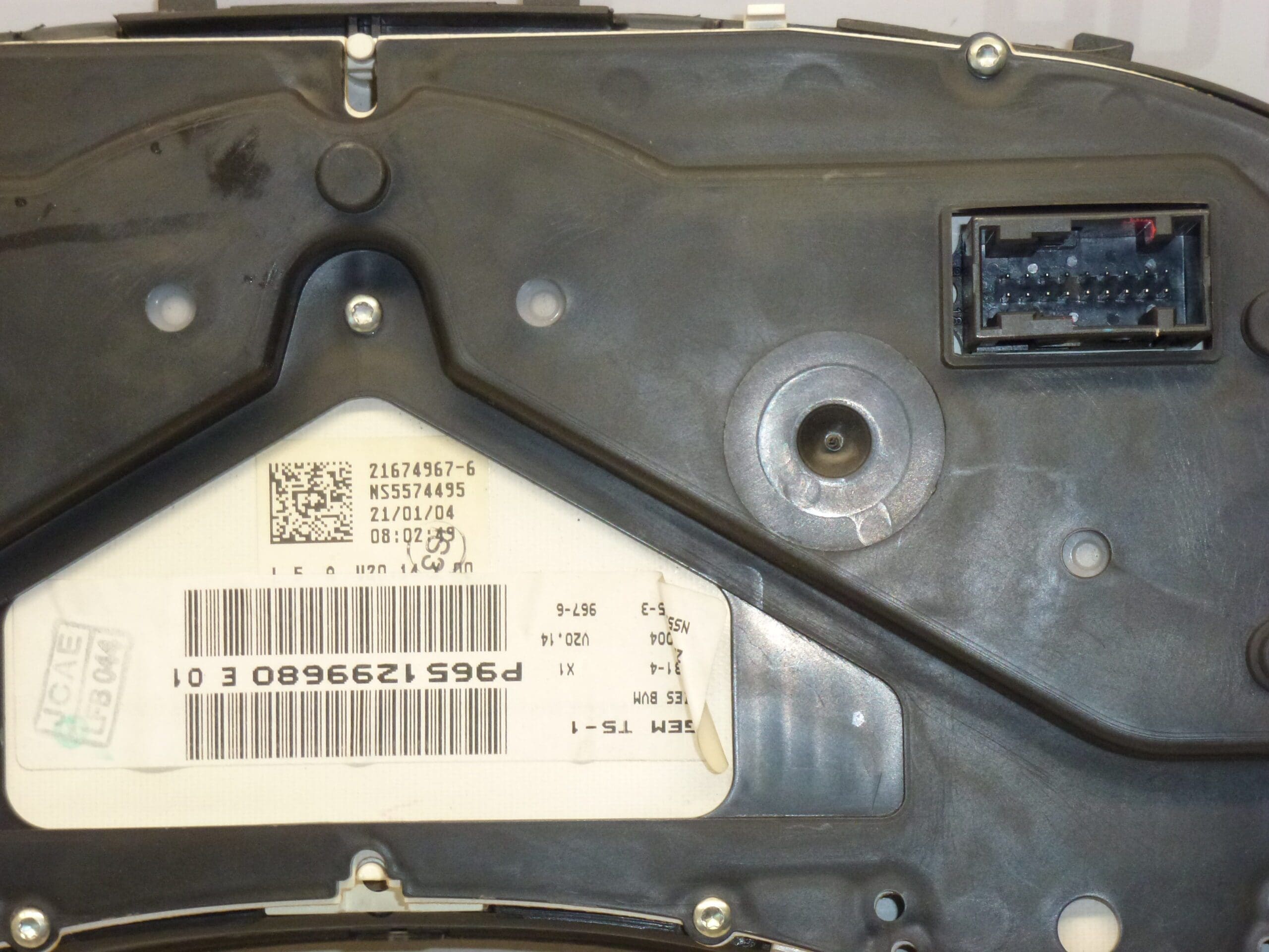 Tachometr Peugeot 307 9651299680 6104ZS - Obrázek 2