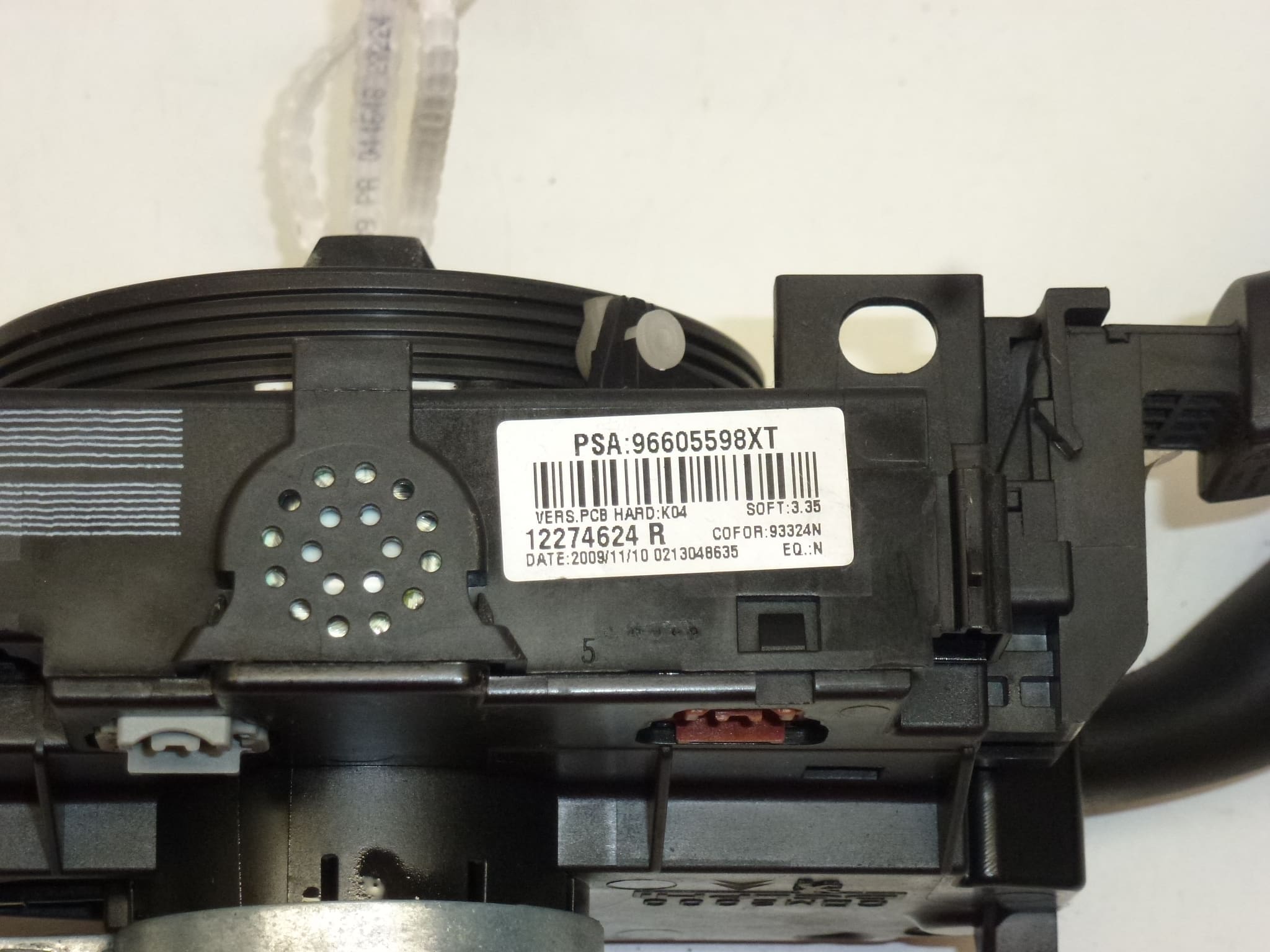 Ovladače páčky Citroën Peugeot 96605598XT 6242A3 - Obrázek 2