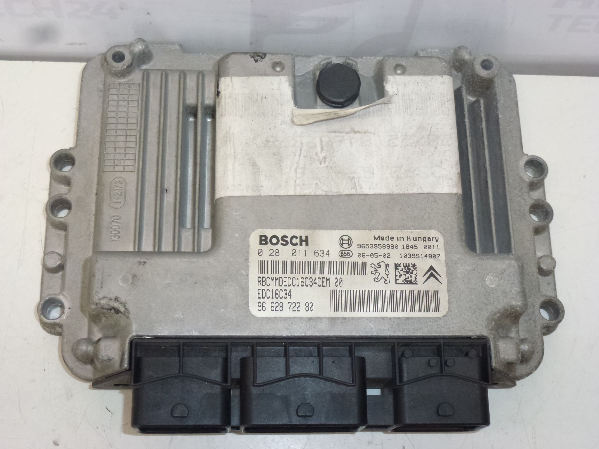Řídící jednotka ECU Bosch Citroën Peugeot 9660324180 1942WF - Obrázek 2