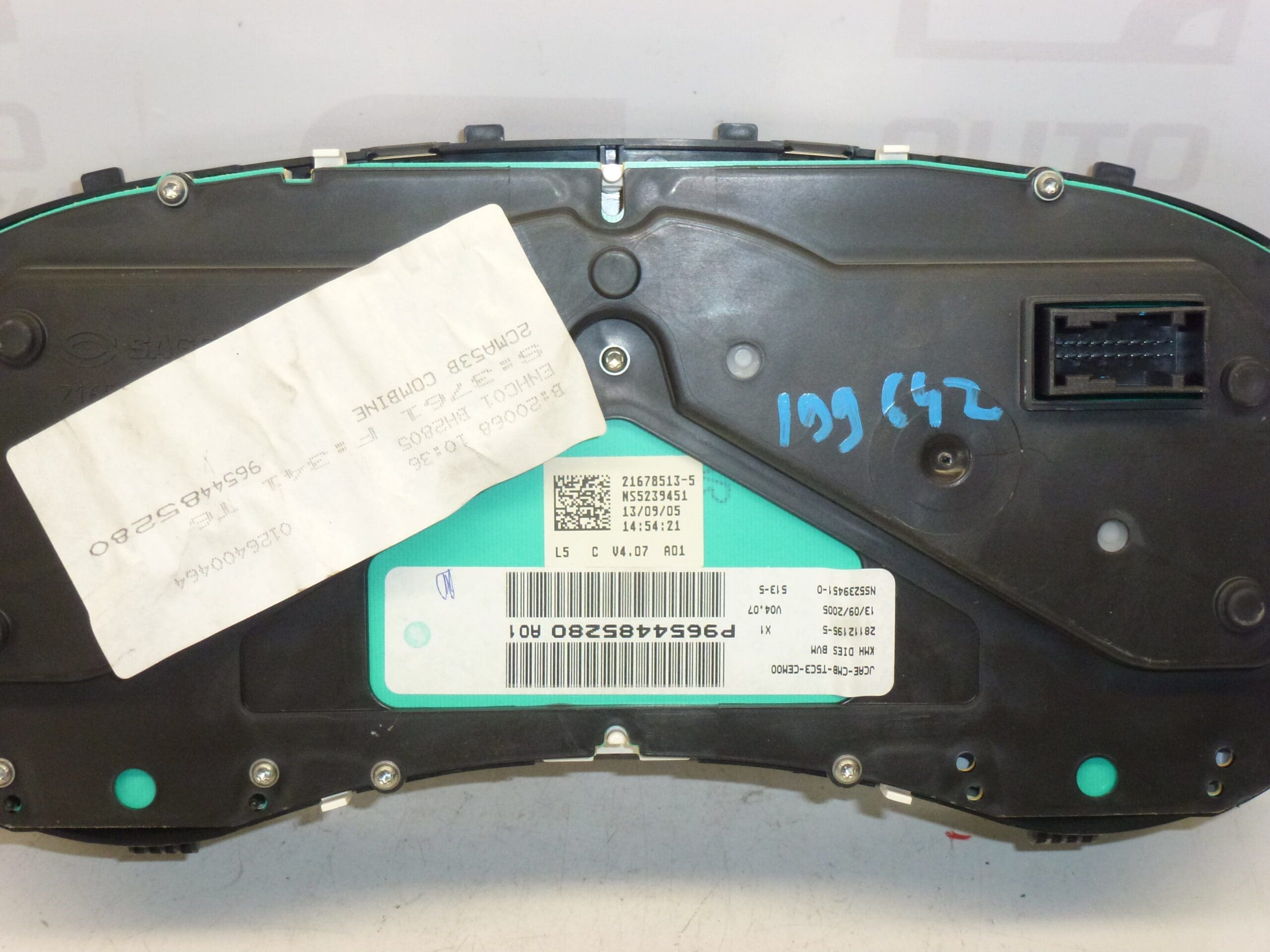 Tachometr najeto 199642 km Peugeot 307 9654485280 6106N4 - Obrázek 2