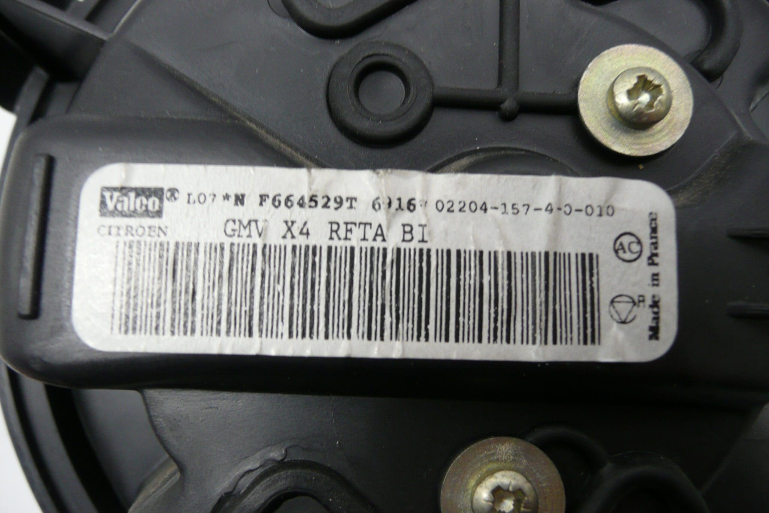 Ventilátor topení Citroën C5 F664529T 6441N7 - Obrázek 2