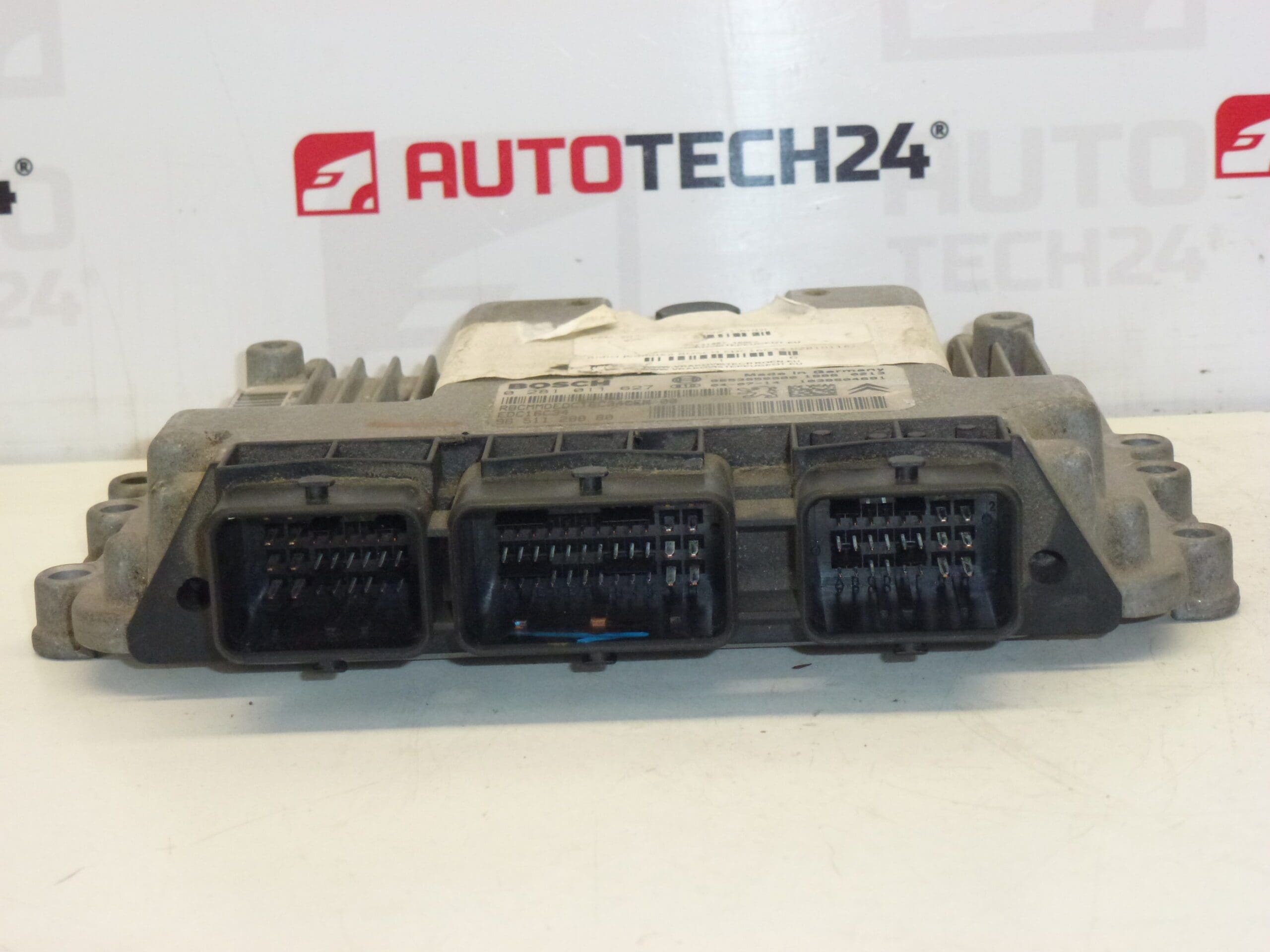 Řídící Jednotka ECU Bosch EDC16C34 Citroën Peugeot 0281011627 9651128880 - Obrázek 2