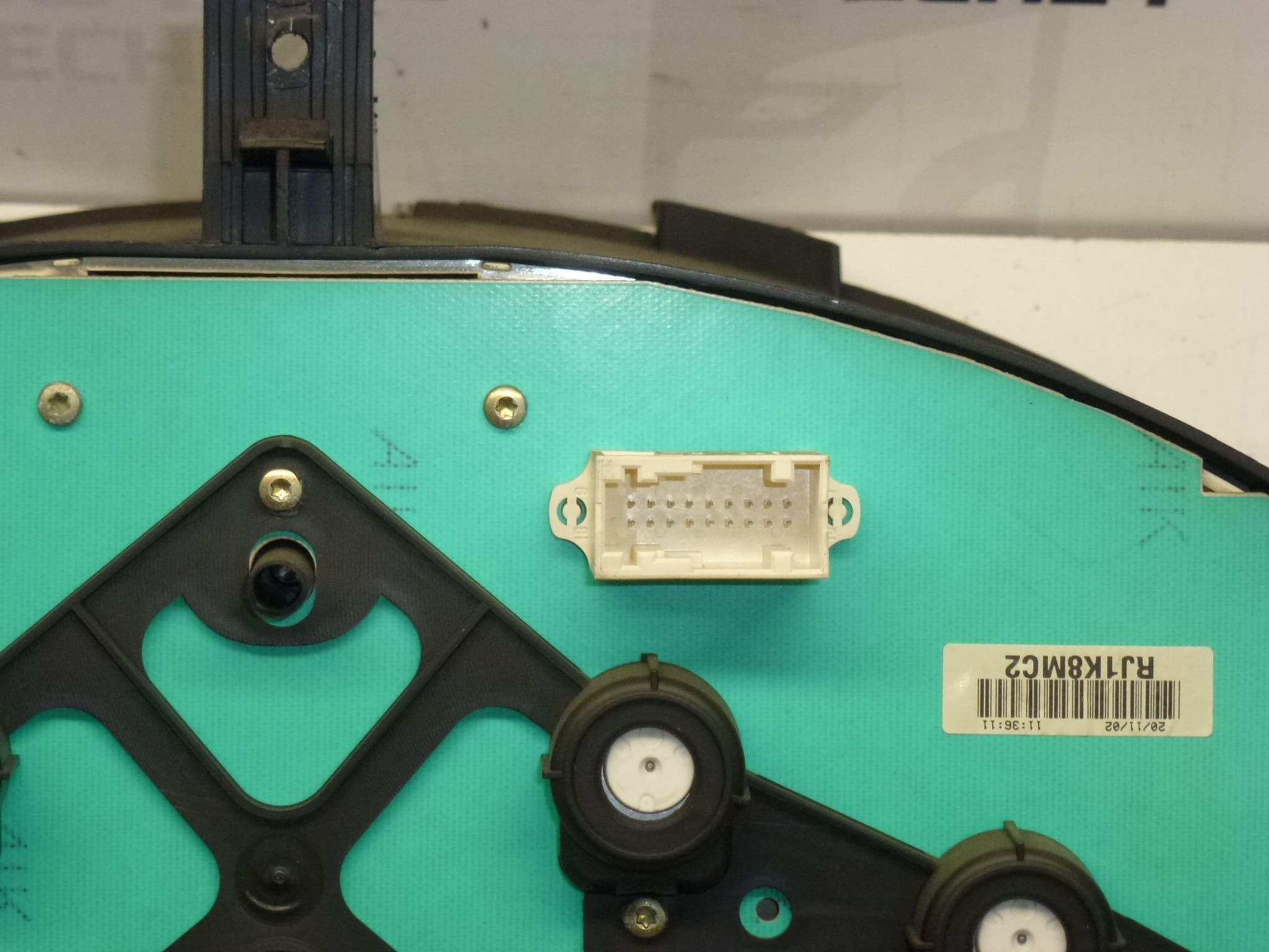 Tachometr 205 000 km Peugeot 206 9648836580 6104TZ 6106LJ - Obrázek 2