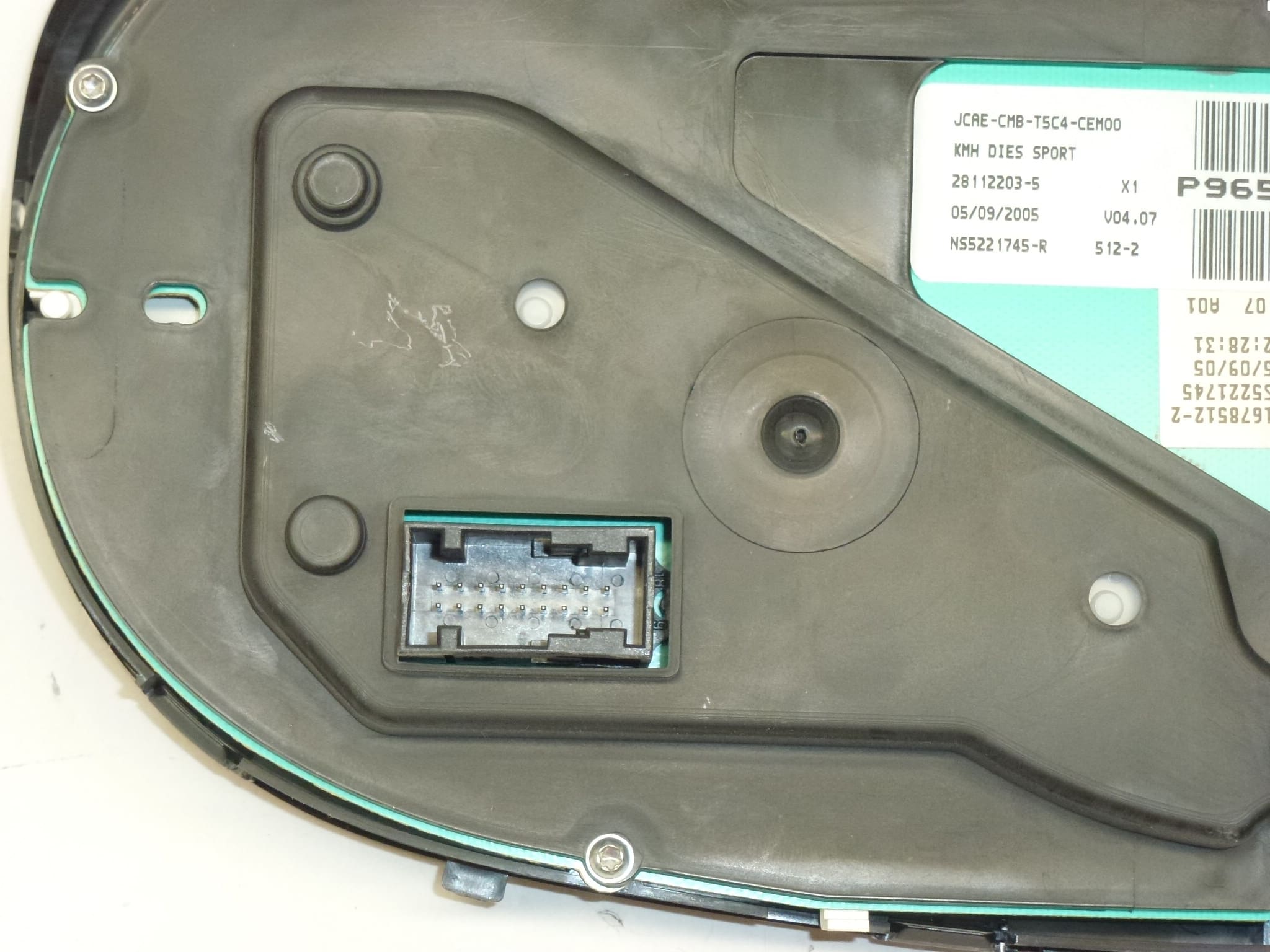 Tachometr Peugeot 307 II 221000 km 9655925880 6106R8 6103K5 - Obrázek 2