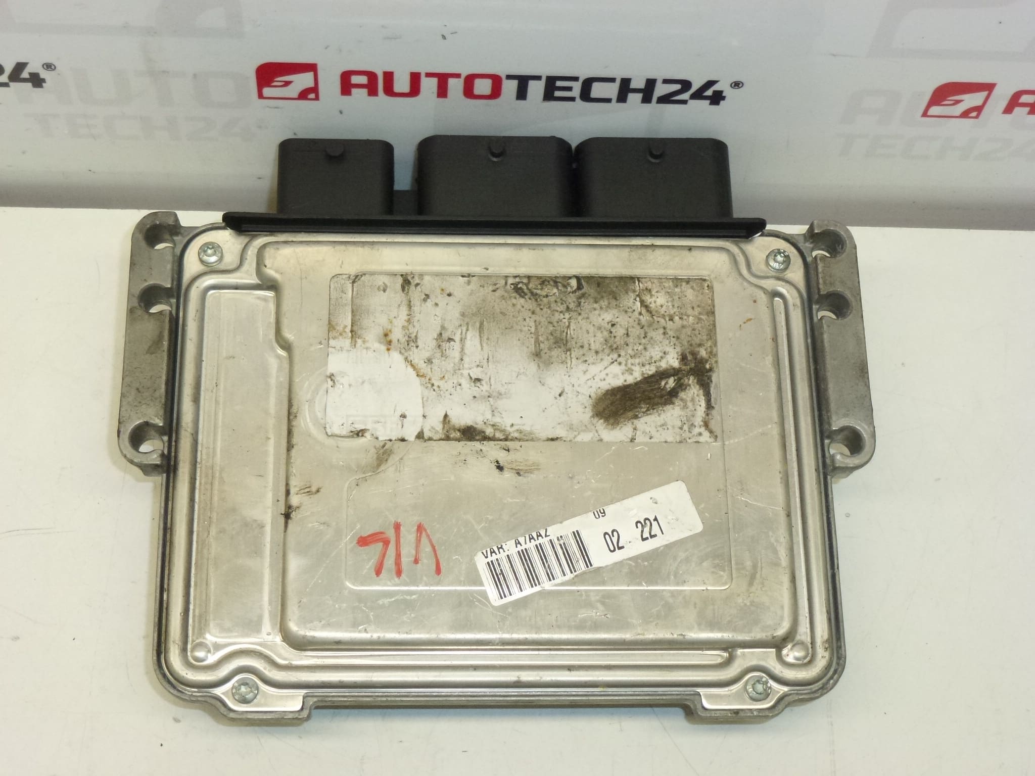 Řídící jednotka ECU Bosch MEV17.4 0261S04008 9664738780 pro vozy Citroën a Peugeot - Obrázek 2