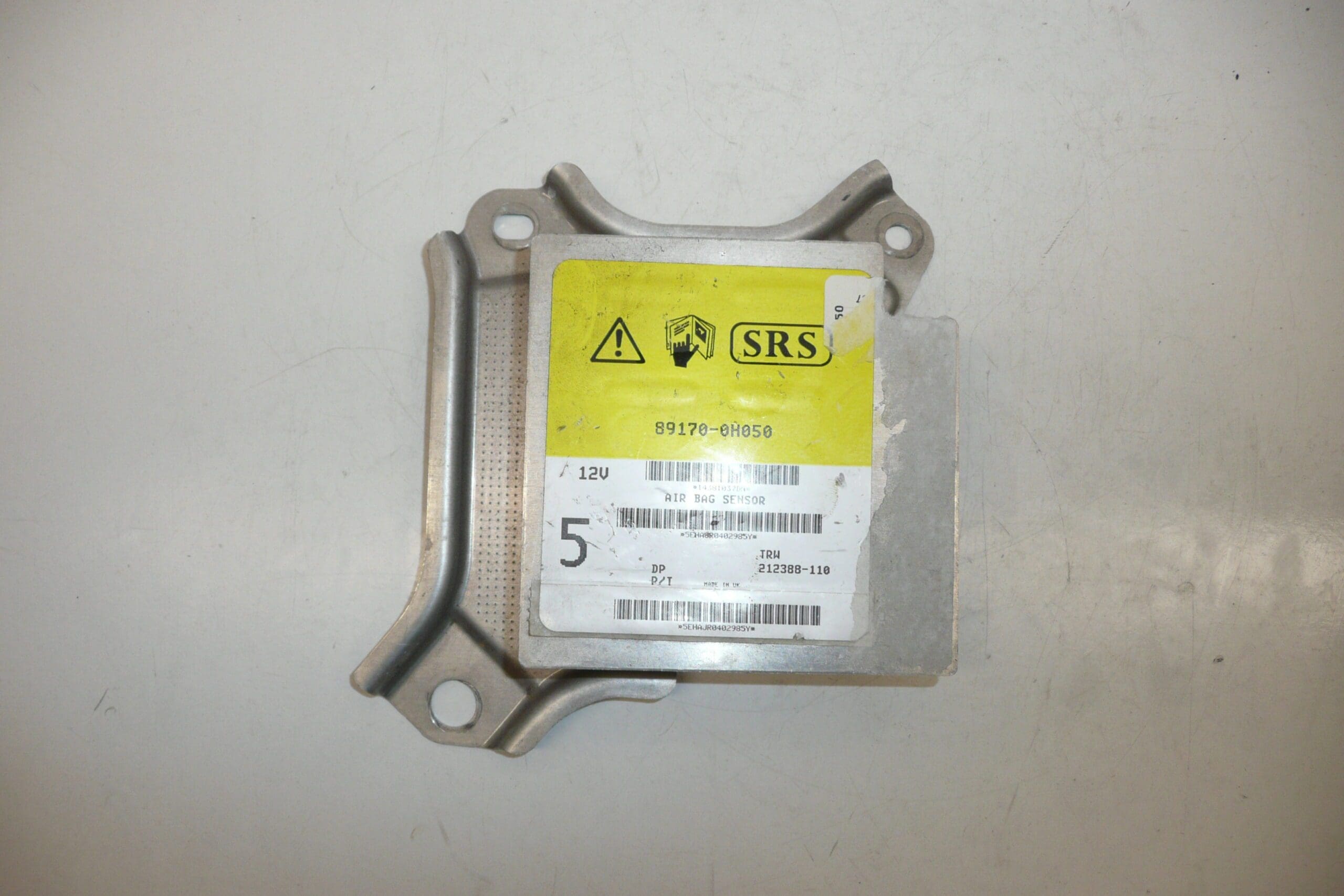 Jednotka airbagů Citroën C1 vystřelená 89170-0H050 - Obrázek 2