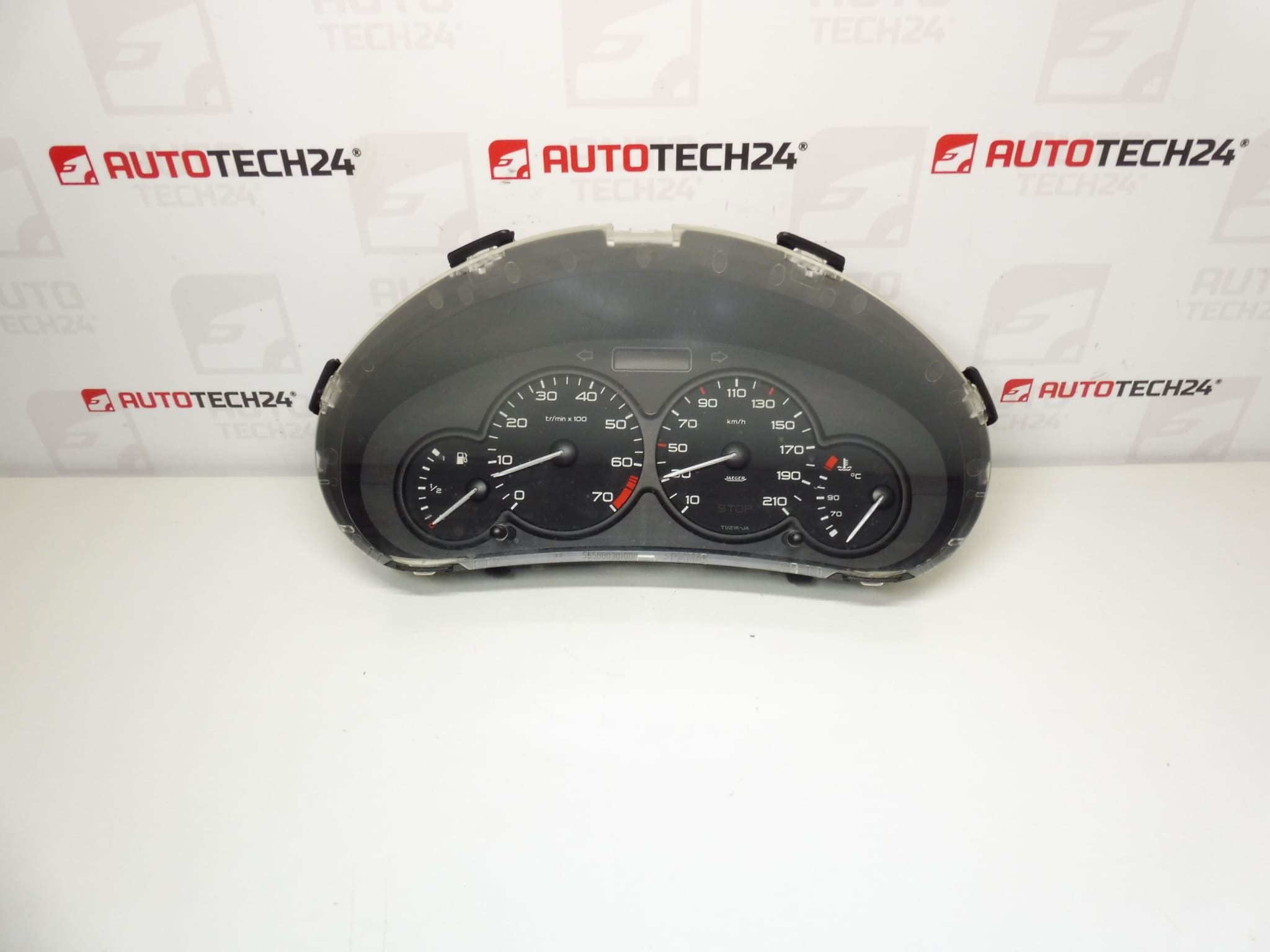 Tachometr budíky 46000 km Peugeot 206 9659728980 6106LG