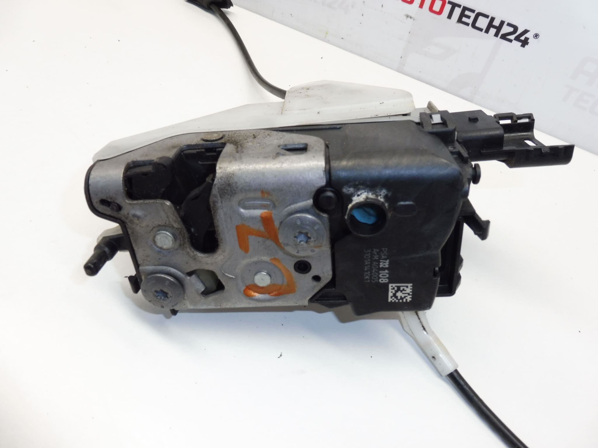 Zámek levých zadních dveří Peugeot 308 732108 A04005 9137V3 - Obrázek 2