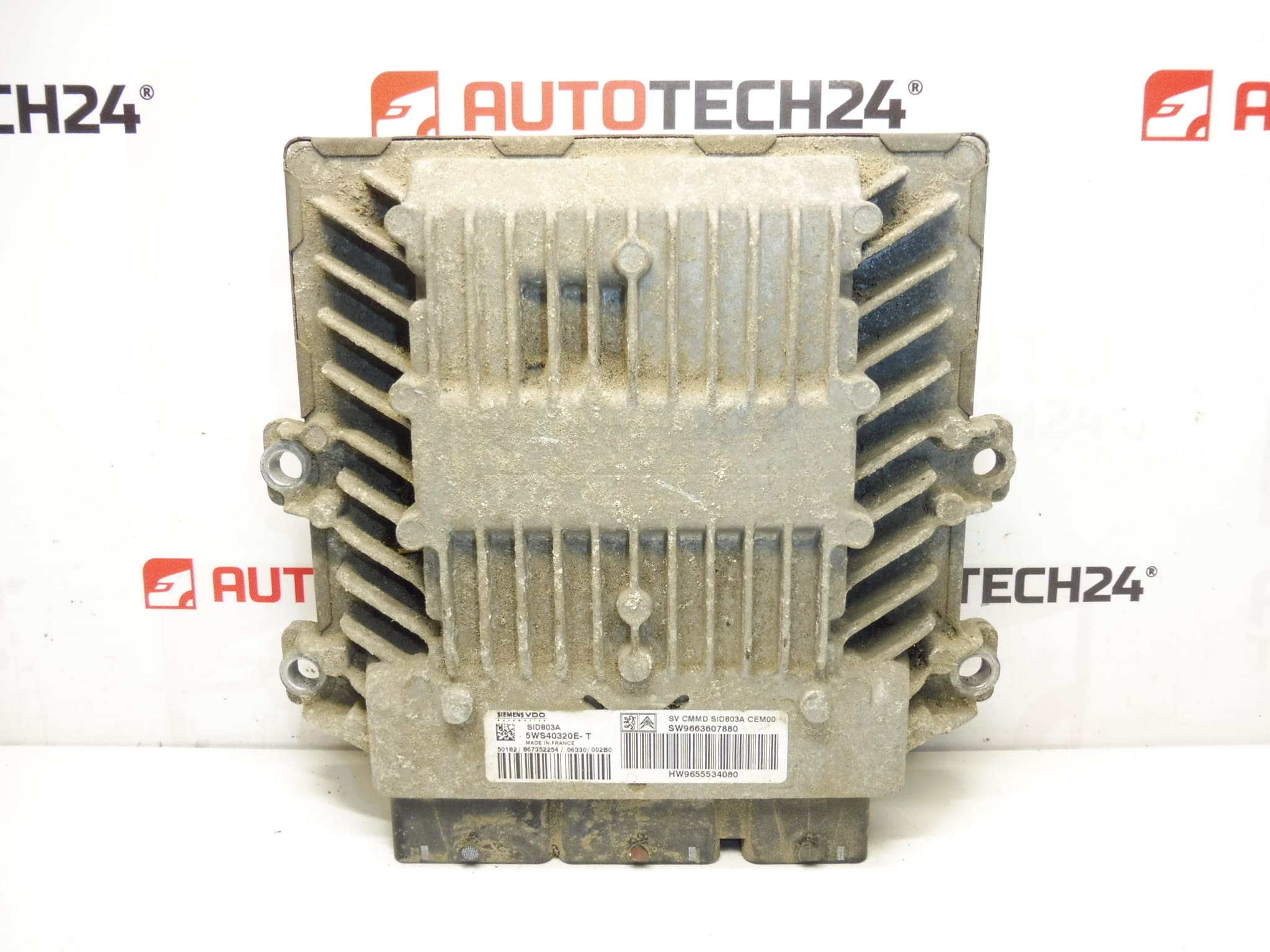 ECU Siemens SID 803A 9655534080 5WS403204E-T