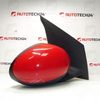 Zrcátko pravé červené Citroën C1 Peugeot 107 87910-0H010 87910-0H011