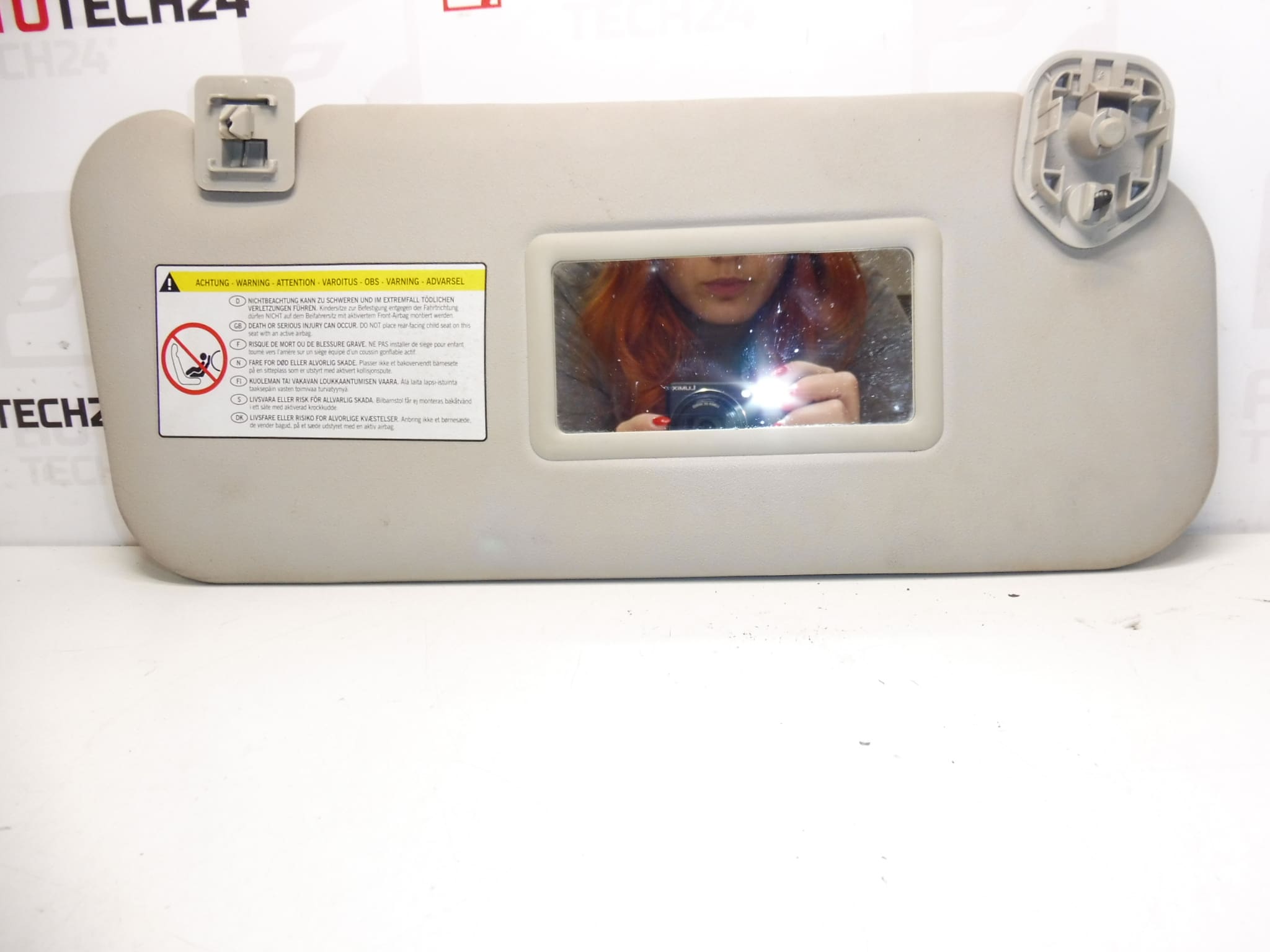 Sluneční clona spolujezdce Citroën Peugeot 8143LZ - Obrázek 2