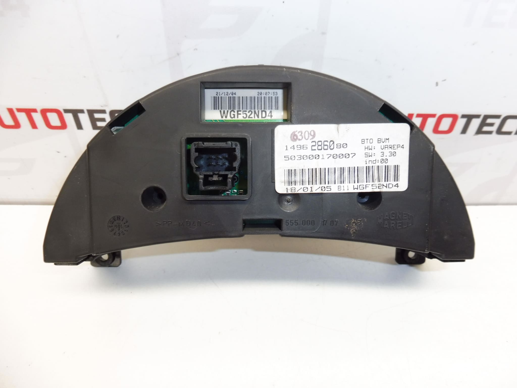 Display Magneti Marelli 222000 km Citroën C8 Peugeot 807 1496286080 - Obrázek 2