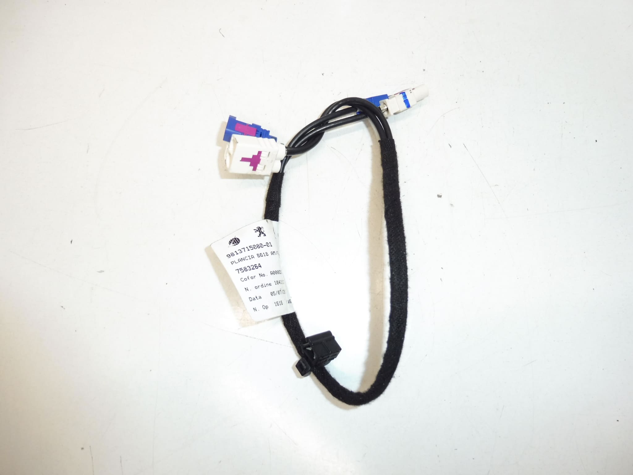 Kabeláž antény Citroën C3 III 9813715080