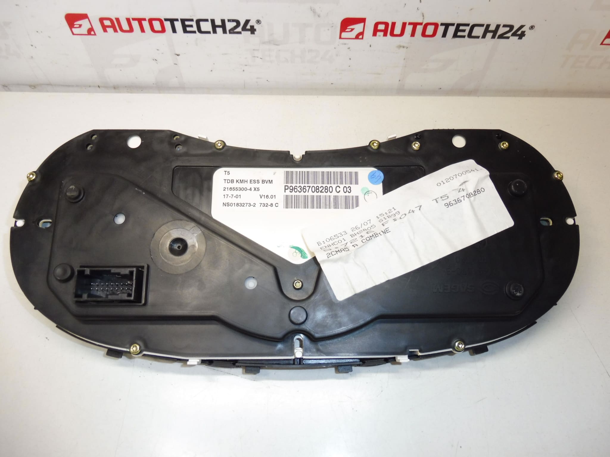 Tachometr Peugeot 307 najeto 198 tisíc km 9636708280 6103F7 - Obrázek 2