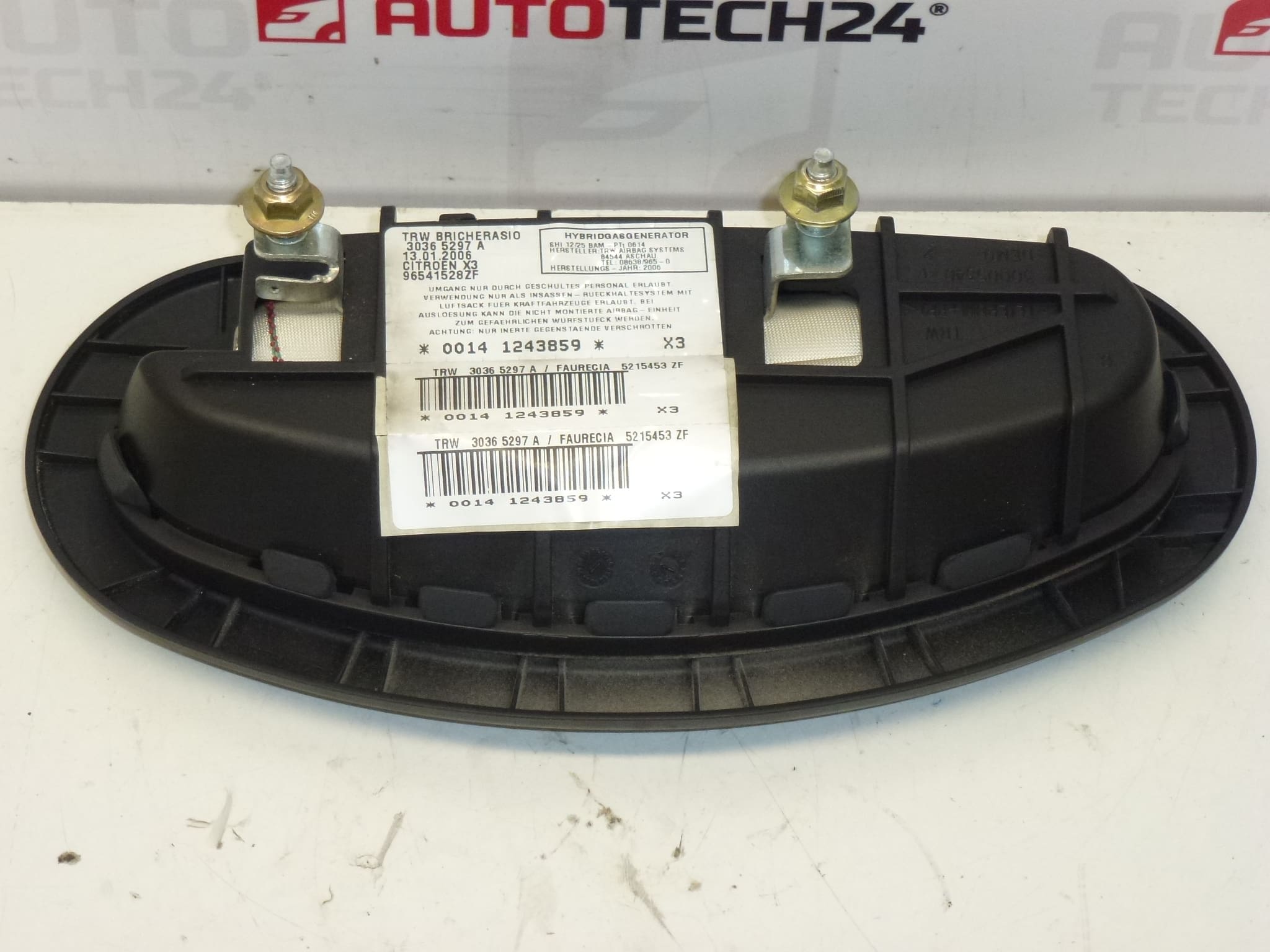 Airbag boční Citroën C5 I a II 96541528ZF 8216GP - Obrázek 2