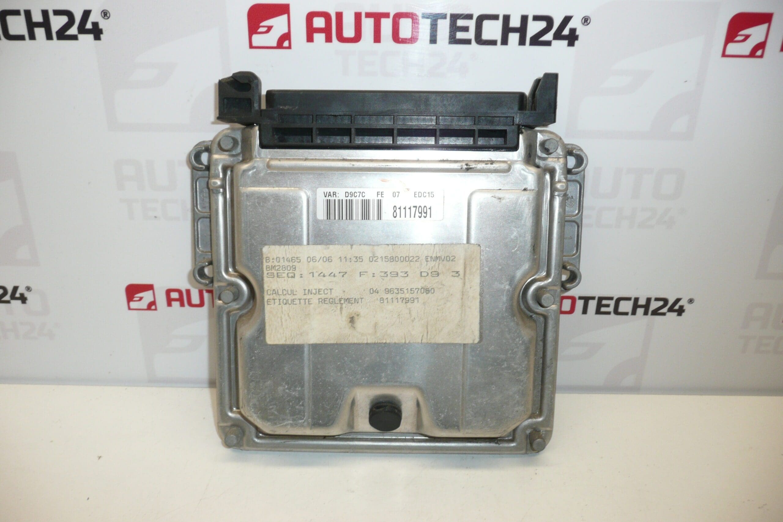 Řídící jednotka ECU Bosch EDC15C2 0281010248 2.0 HDI 9635157080 1929ZJ - Obrázek 2