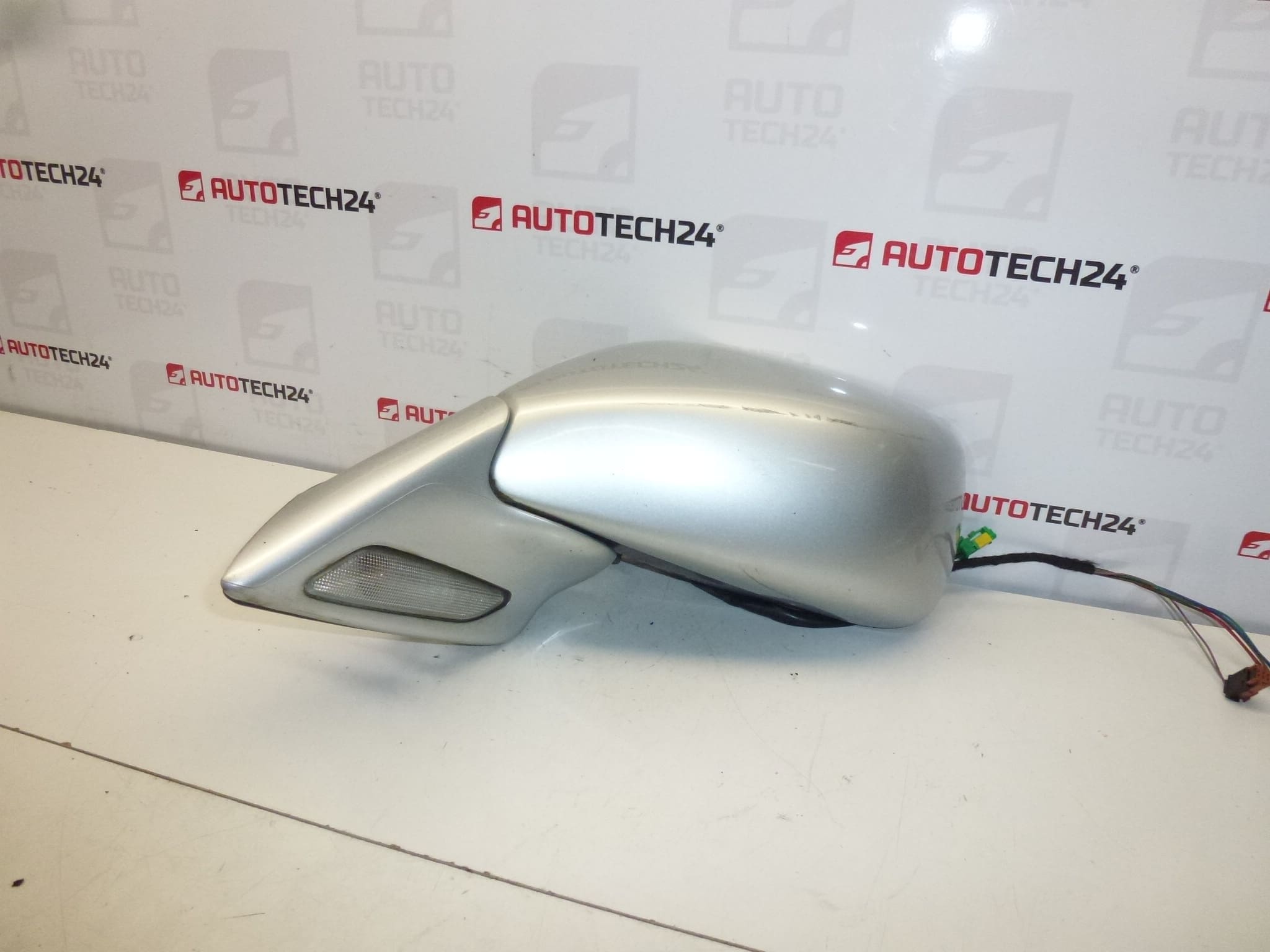 Zpětné zrcátko levé elektricky sklopné šedá EZRC Citroën C8 8153FS