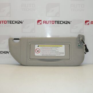 Sluneční clona Citroën C2 C3 osvětlení - pravá 8143KN