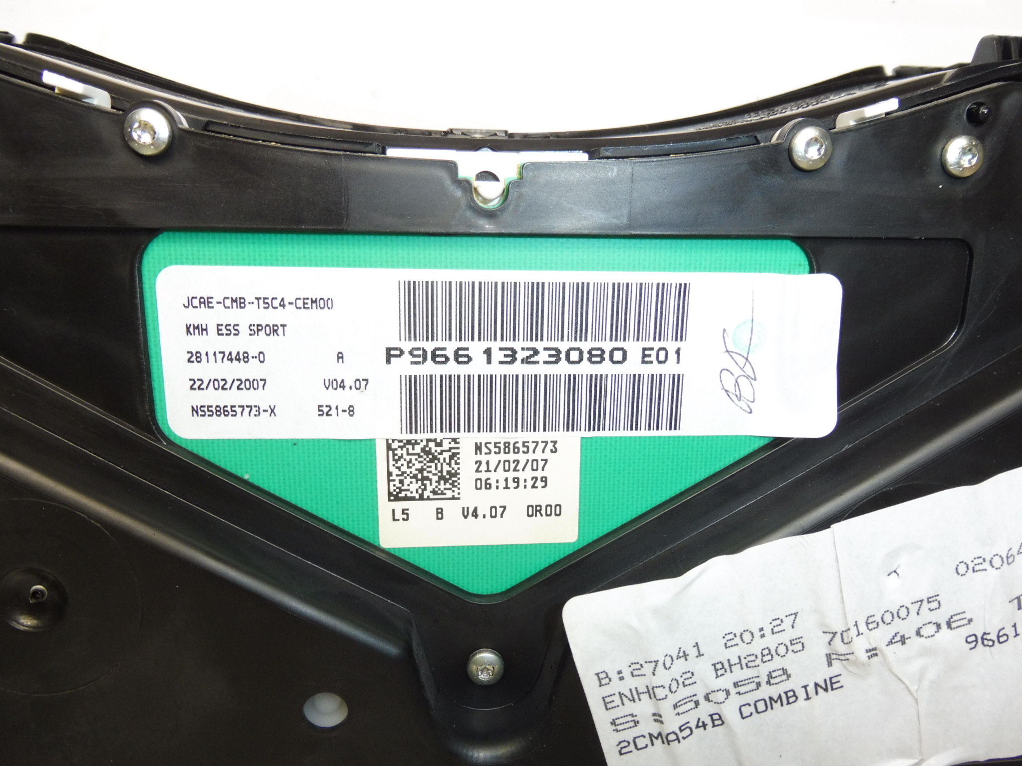 Tachometr Peugeot 307 najeto 139 tisíc km 9661323080