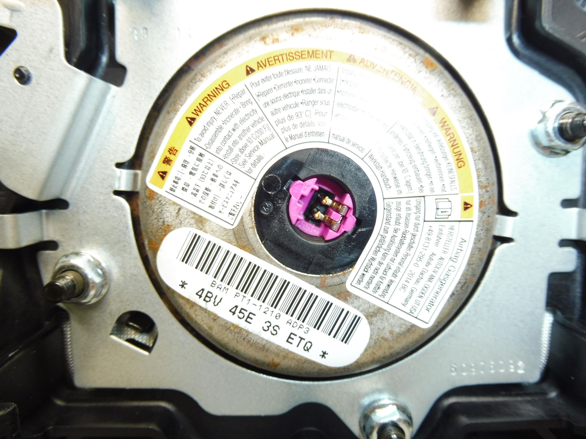 Airbag řidiče Citroën C3 Picasso 98019057ZD