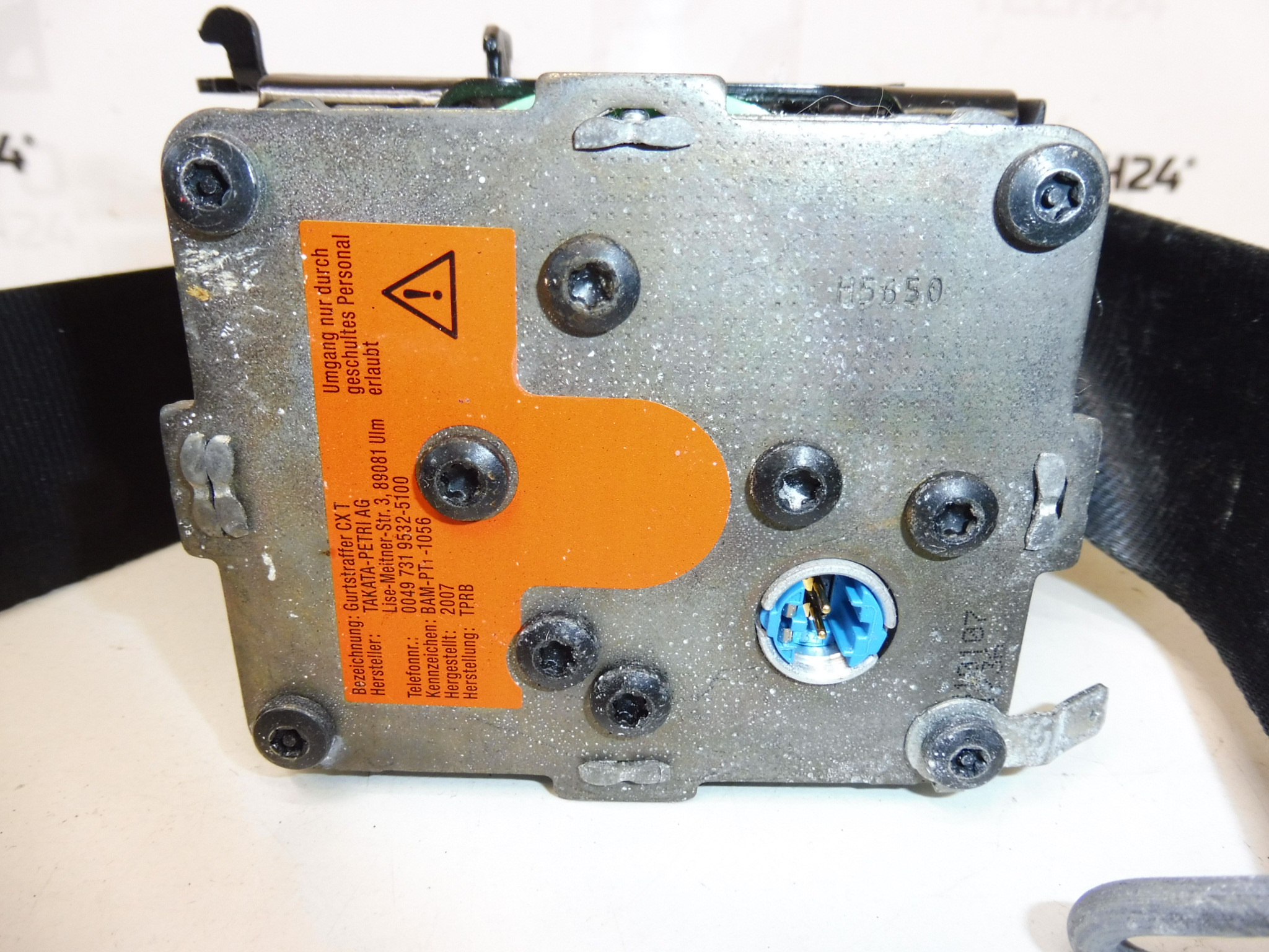 Pravý bezpečnostní pás Citroën C4 Picasso 9654964377 8974XG