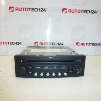 Autorádio s CD MP3 Citroën Peugeot 9663080277 657903