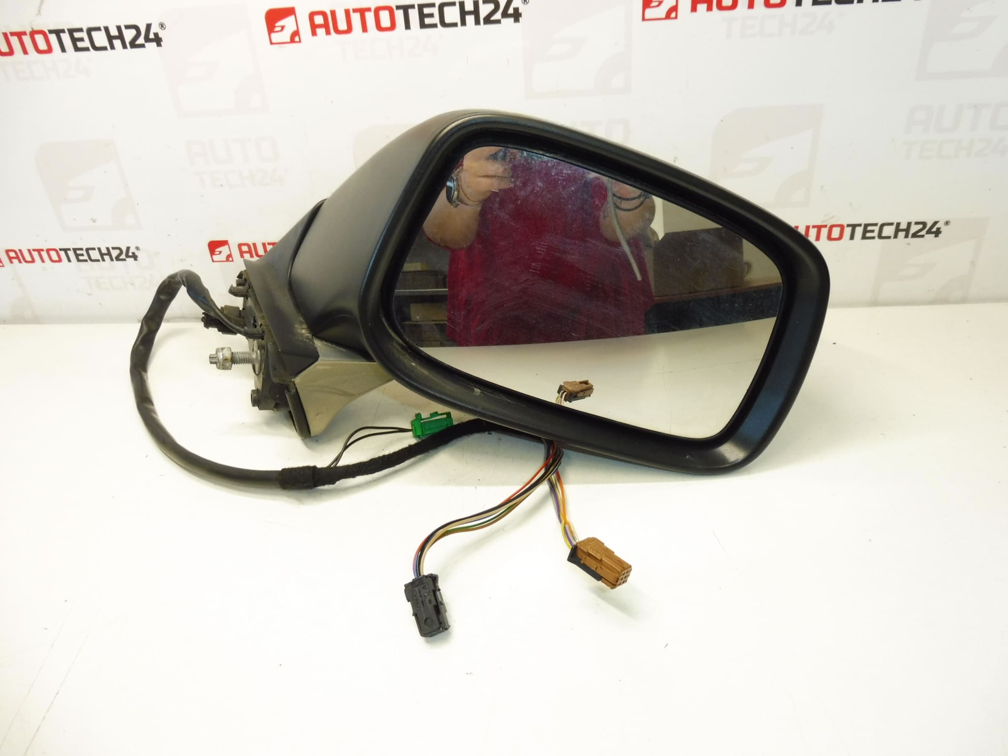 Zpětné Zrcátko Pravé Elektricky Sklopné Šedá KDD Citroën C8 14888830ZR 8153FW - Obrázek 2