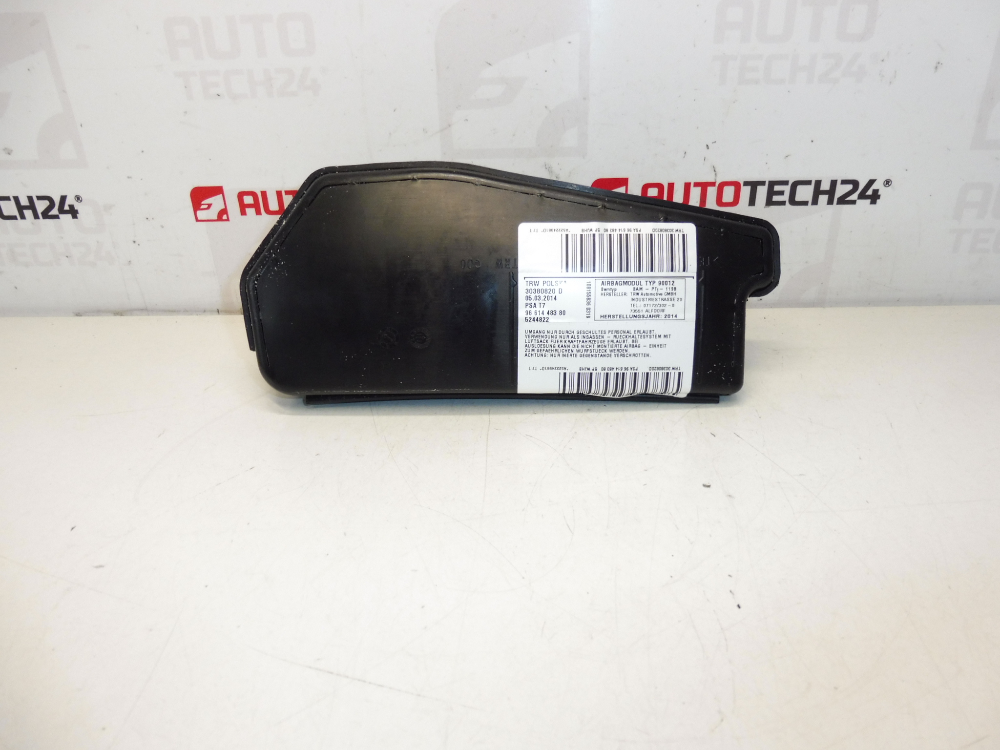 Airbag sedadla řidiče Peugeot 308 9661448380 8216SG