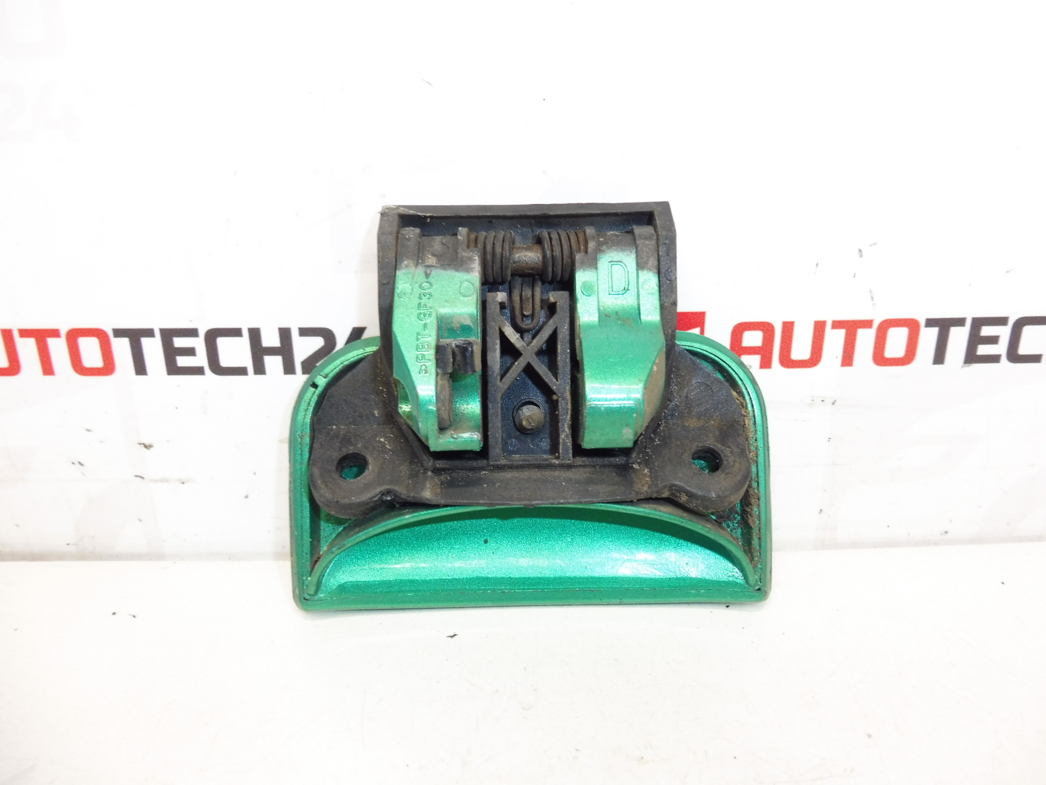 Klika levých dveří Citroën Berlingo zelená 9101H6