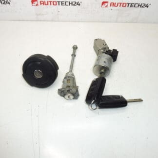 Sada zámků 2 klíče Citroën C5 X7 4162NS 4162KF