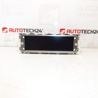 Display rádia počítače Citroën Peugeot 9665989780 9821852480 6593E6