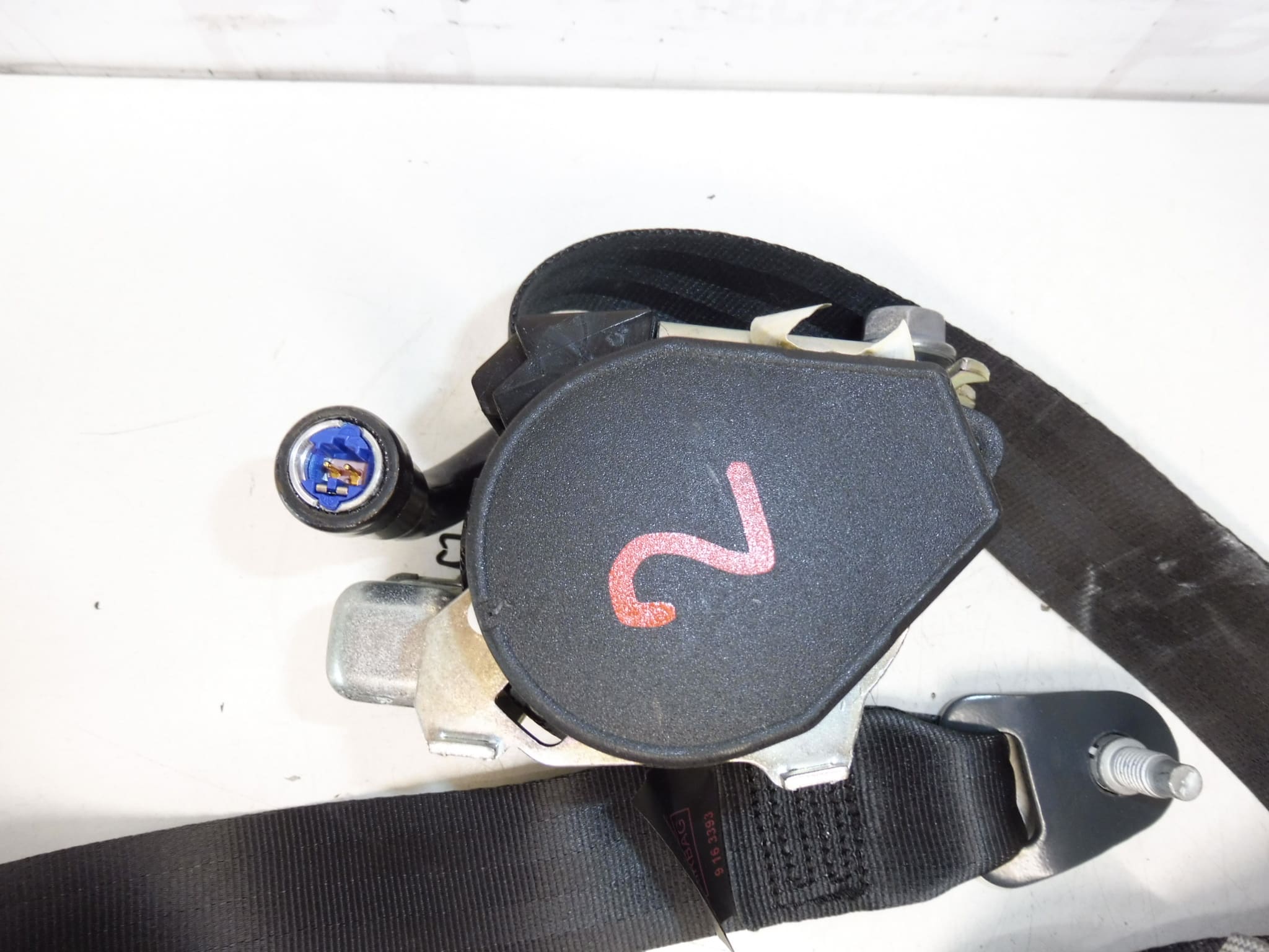 Bezpečnostní pás spolujezdce Peugeot 308 96569048XX 8975K5 - Obrázek 2