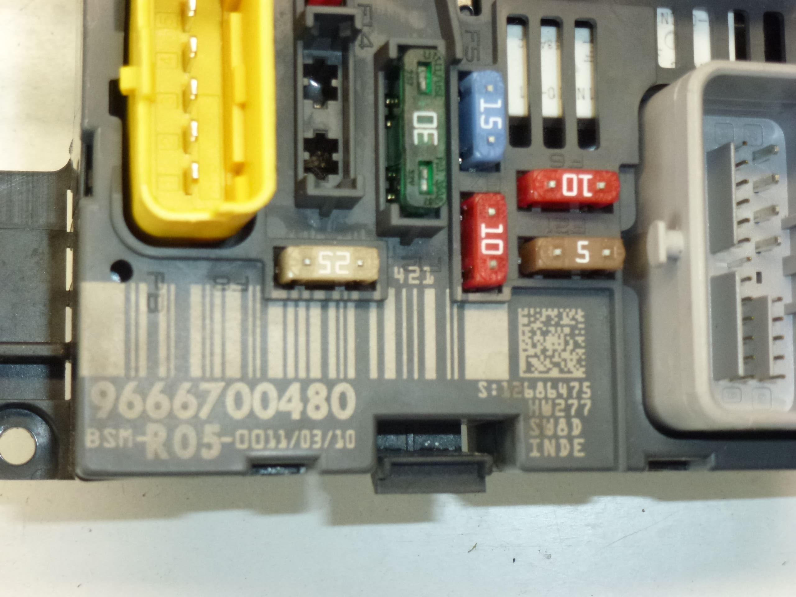 BSM R05 DELPHI Citroën Peugeot 9666700480 - Obrázek 2